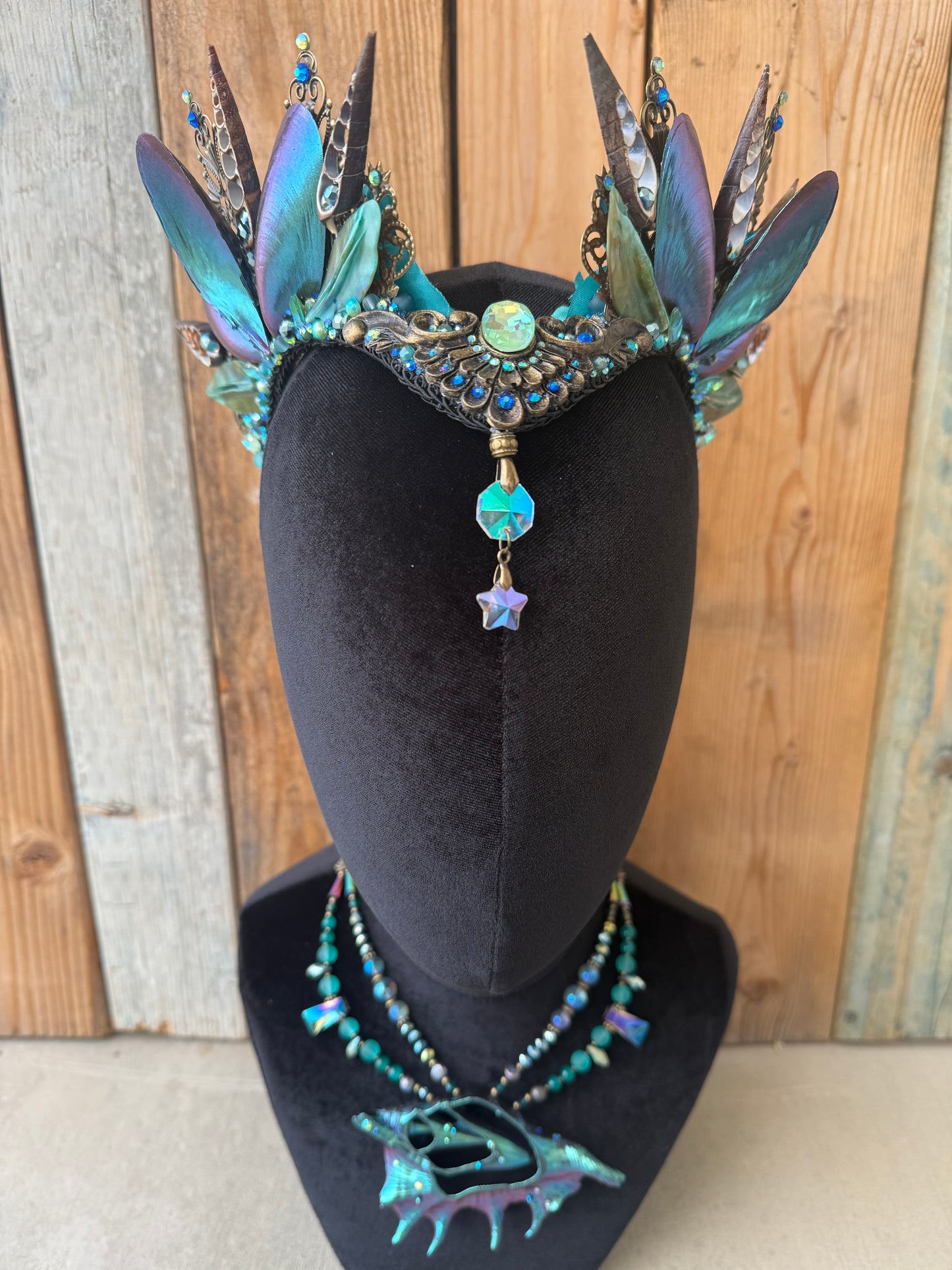 Mermaid Headpiece “Lacus” for Underwater use