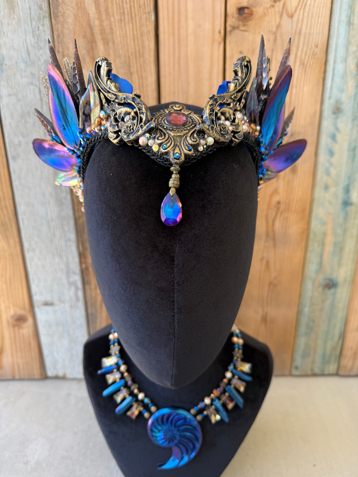 Mermaid Headpiece “Dascyllus” for Underwater Use