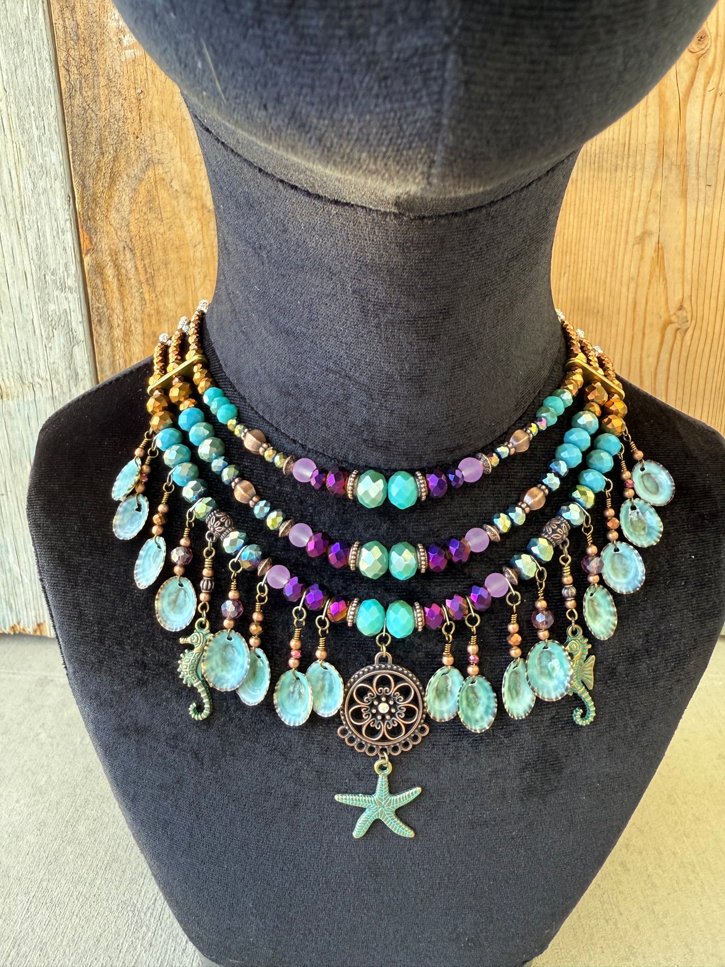 Mermaid Headpiece “Dhantill” for Underwater Use