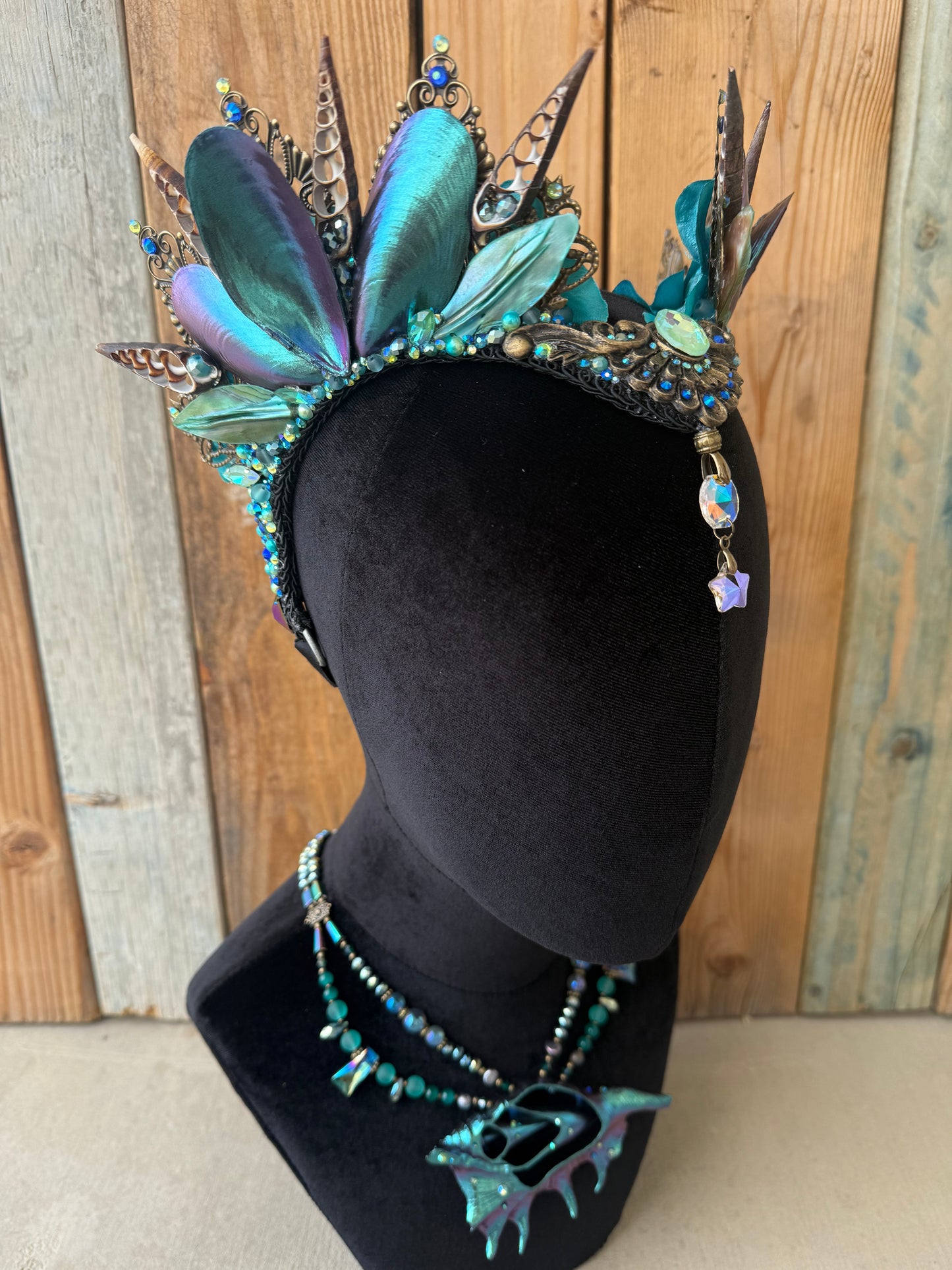 Mermaid Headpiece “Lacus” for Underwater use