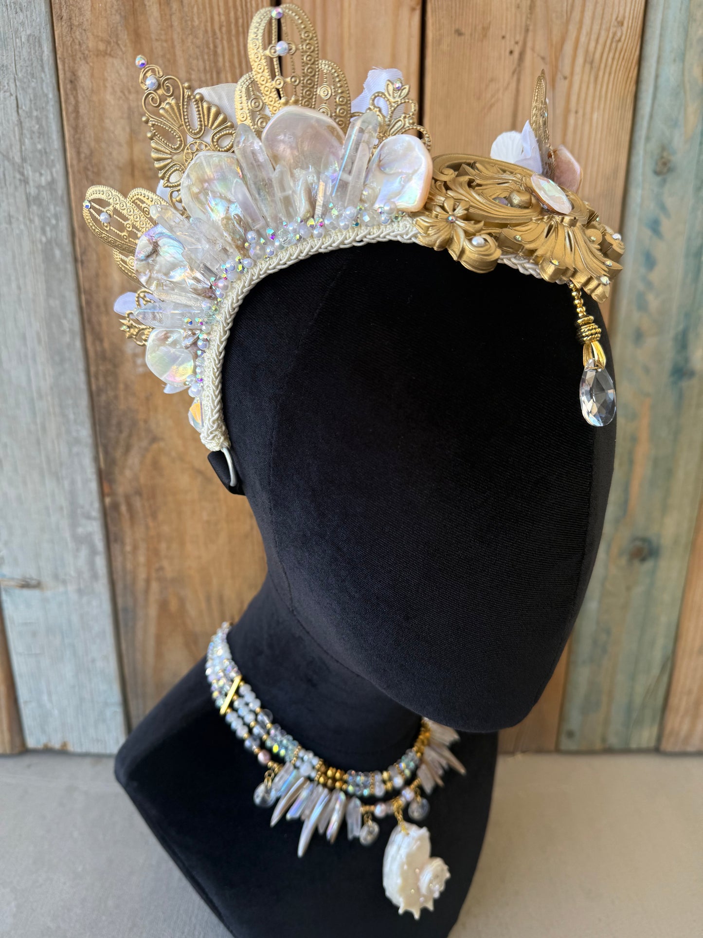 Mermaid Headpiece “Artemis” For Underwater Use