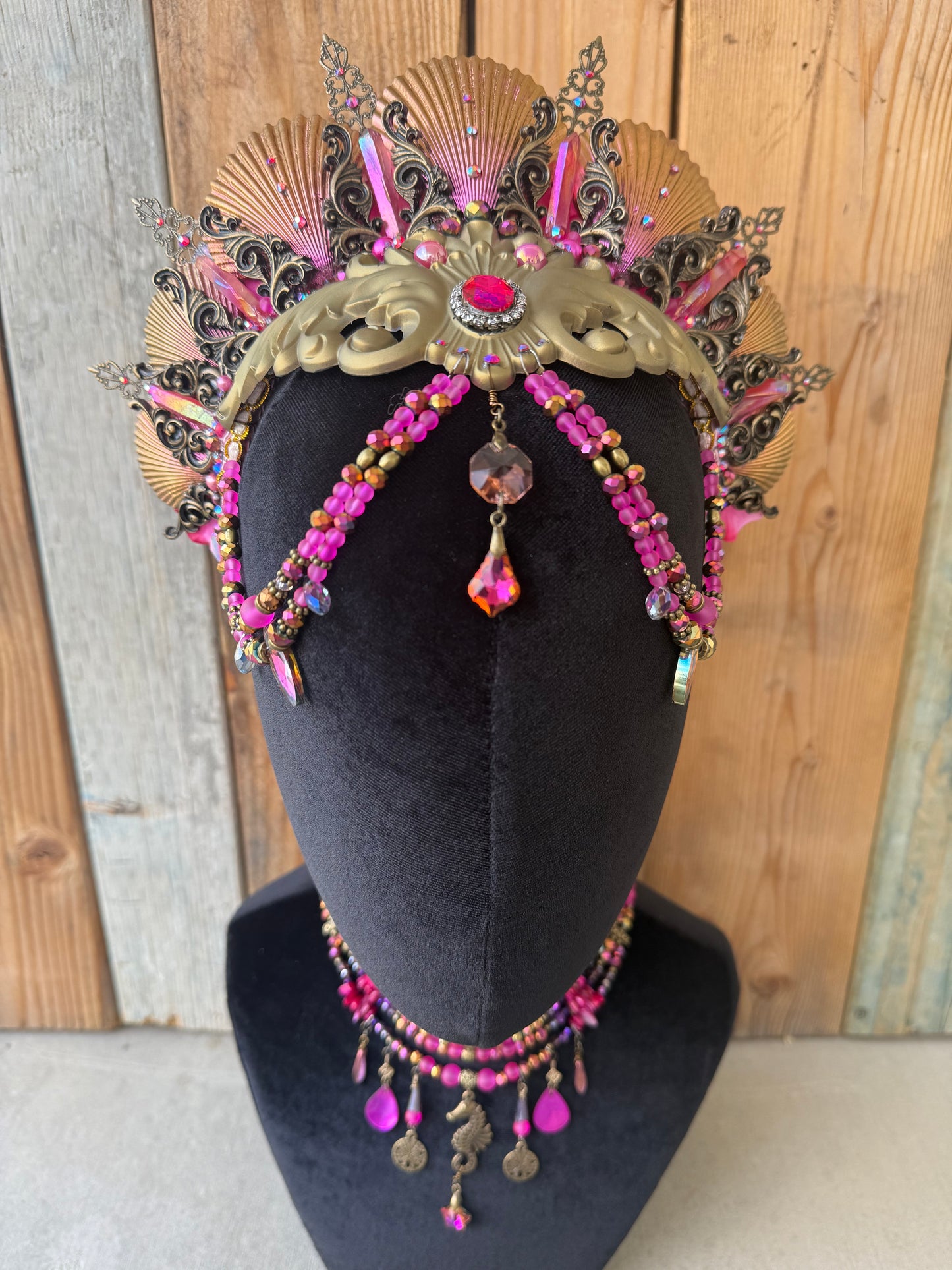 Mermaid Headpiece “Finifen” for Underwater Use