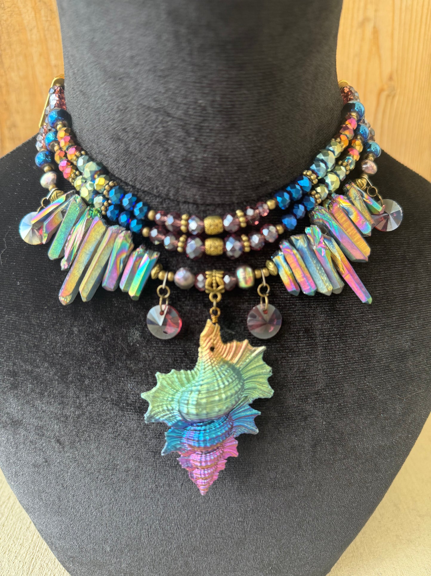 Mermaid Headpiece “Arcus” for Underwater Use