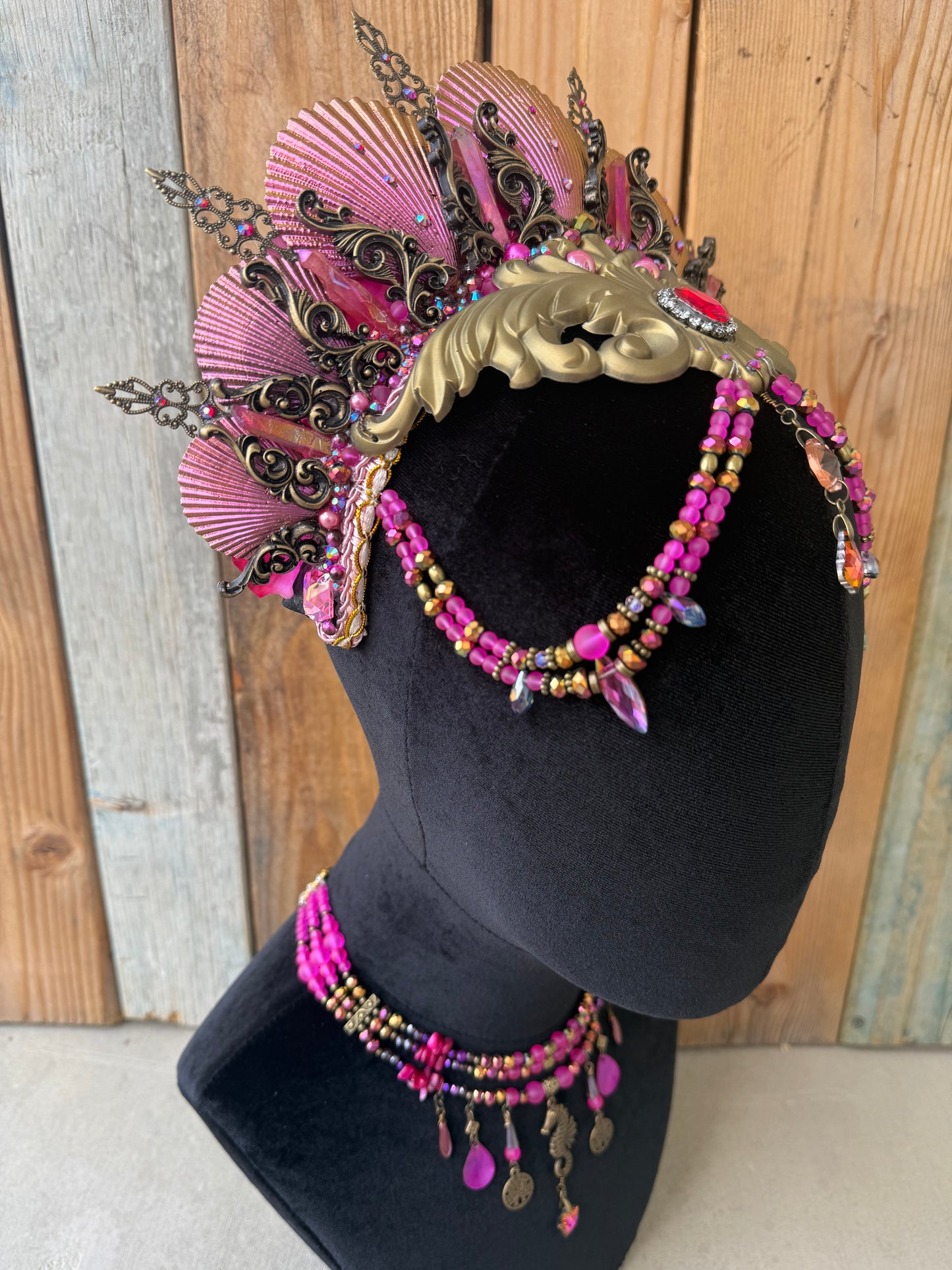 Mermaid Headpiece “Finifen” for Underwater Use