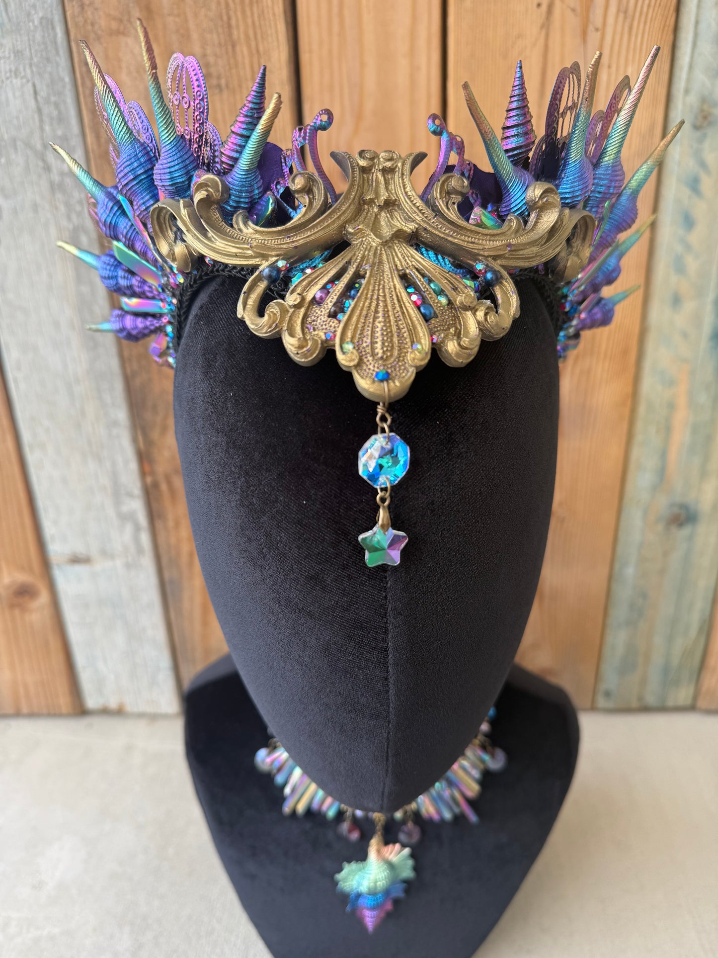 Mermaid Headpiece “Arcus” for Underwater Use