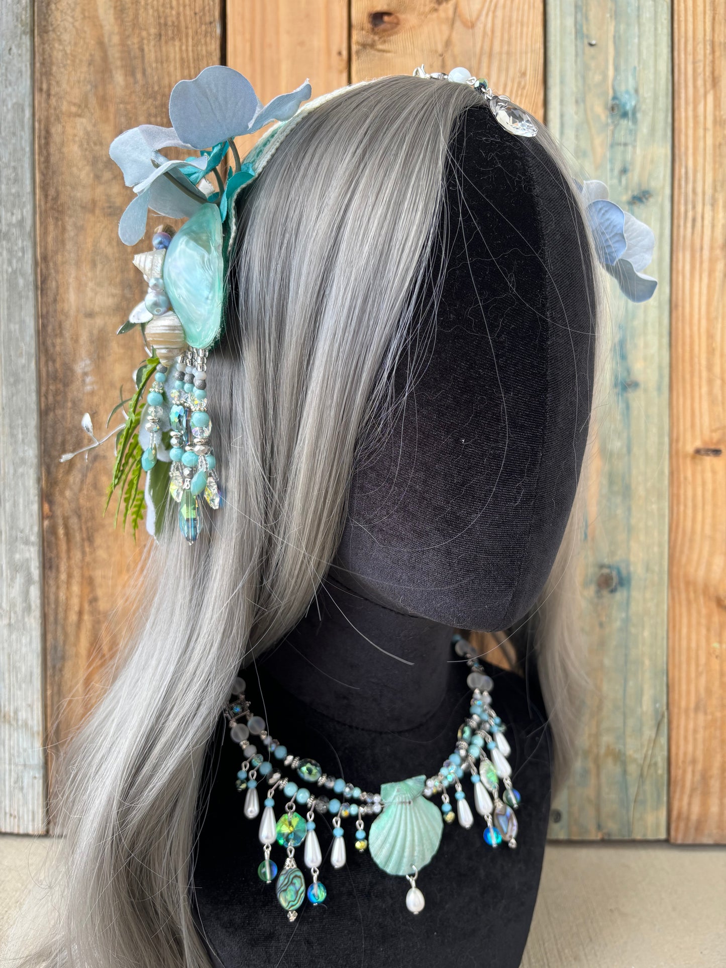 Mermaid Headpiece “Fiji” For Underwater Use