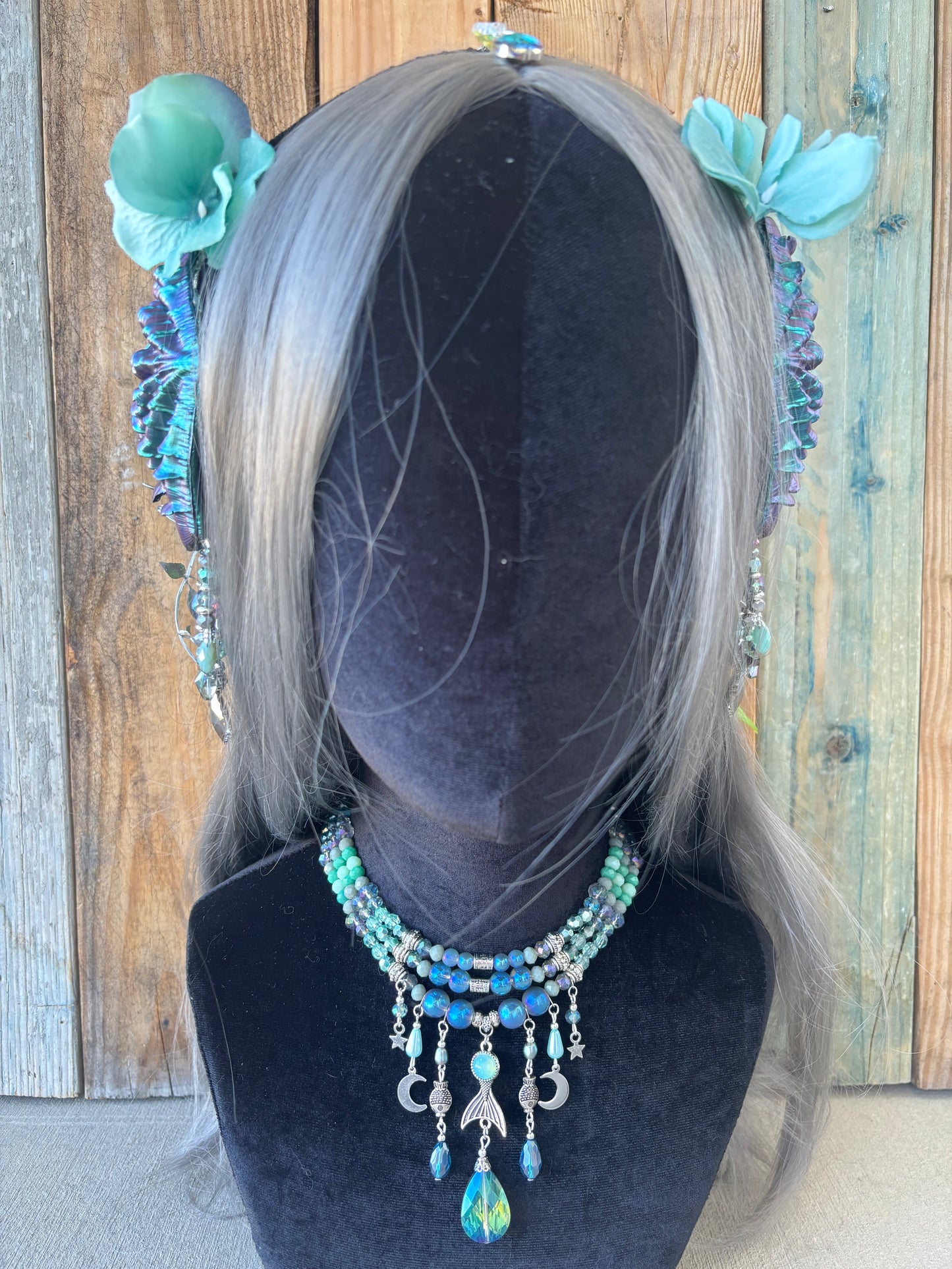 Mermaid Supershift “Quil” with Necklace for Underwater Use