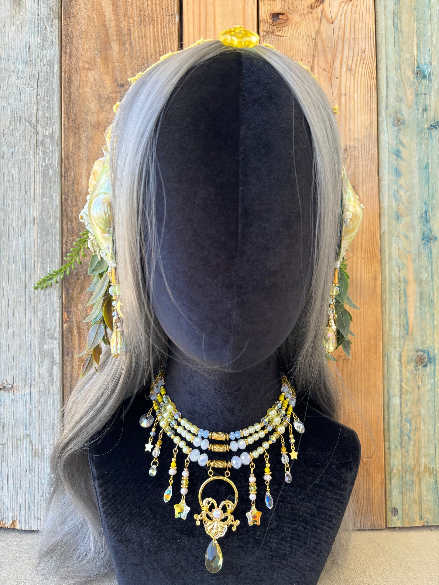 Mermaid Headpiece “Trident” For Underwater Use