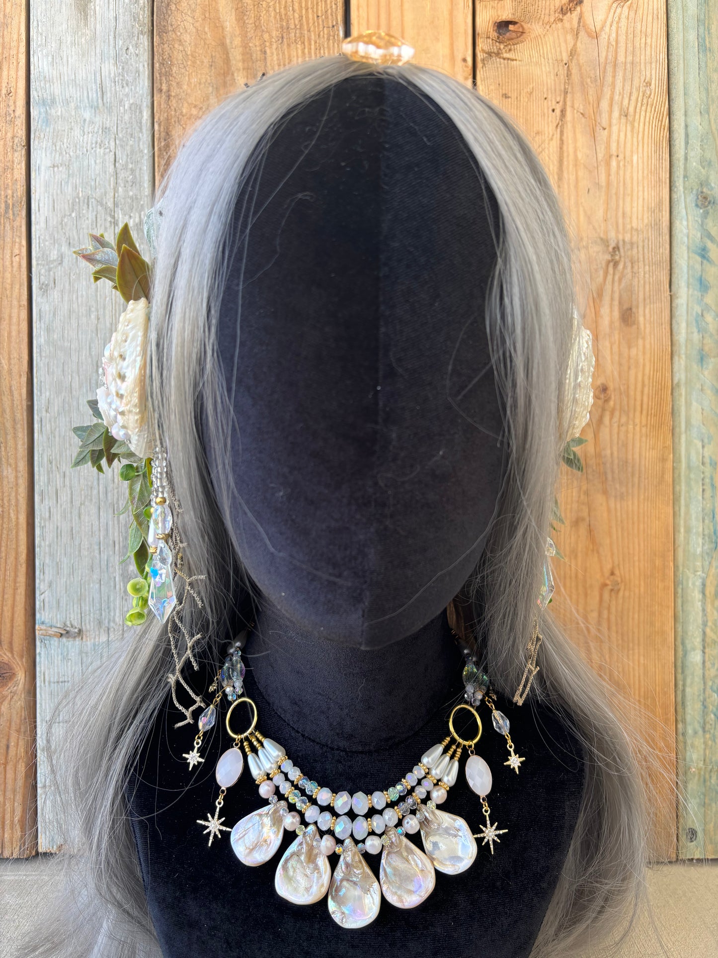 Mermaid Headpiece Set “Turbo” Gorgeous Underwater use