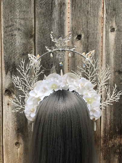 Mermaid Crown Halo Fantasy Head Piece Shell Crown