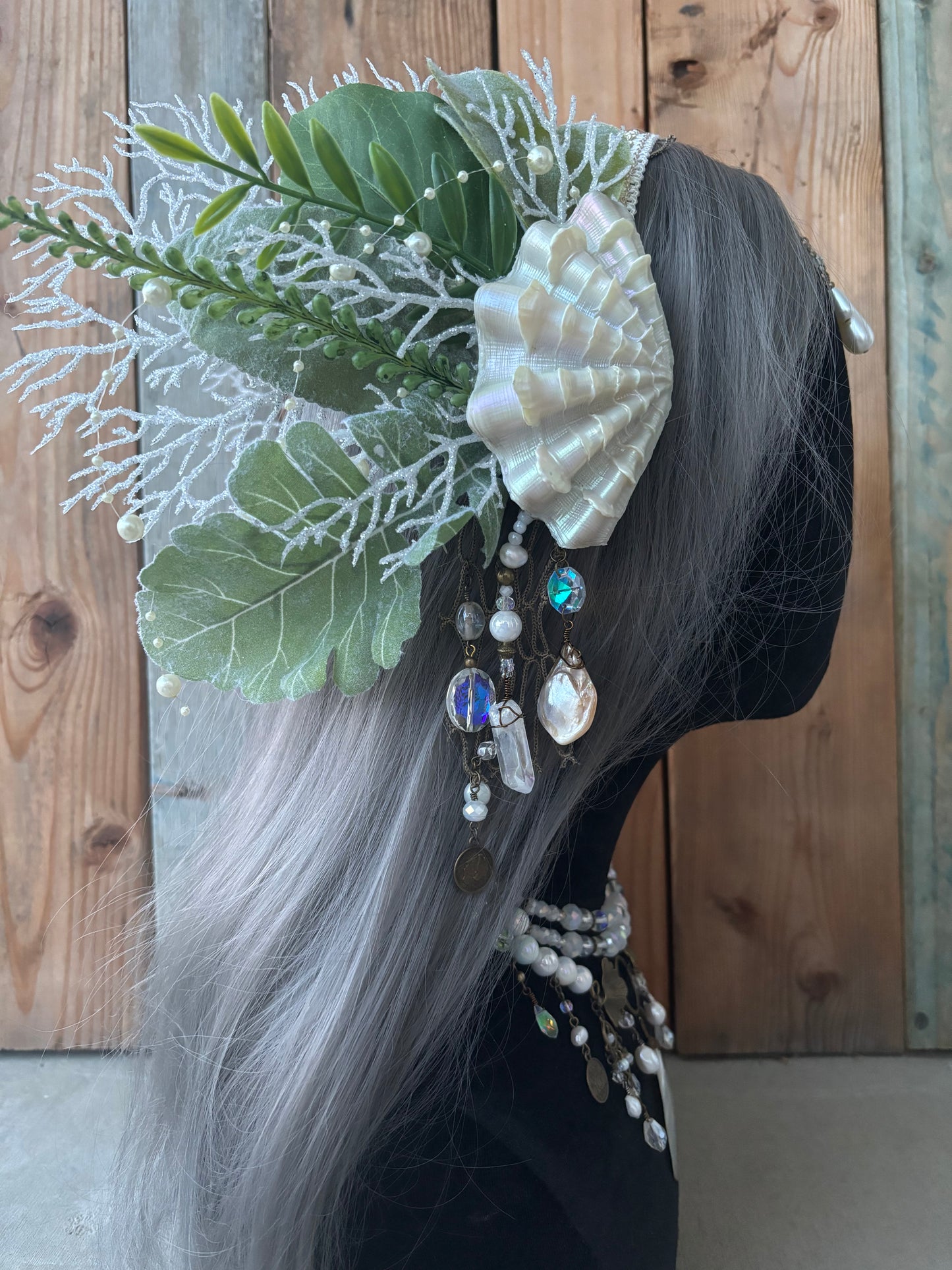 Mermaid Headpiece “Synthia” for Underwater Use