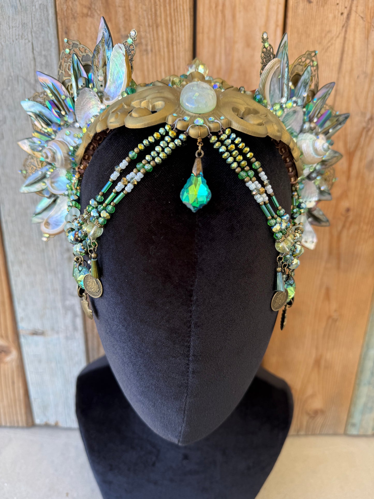 MTO Mermaid Crown Headpiece “Ophiodon” for Underwater Use