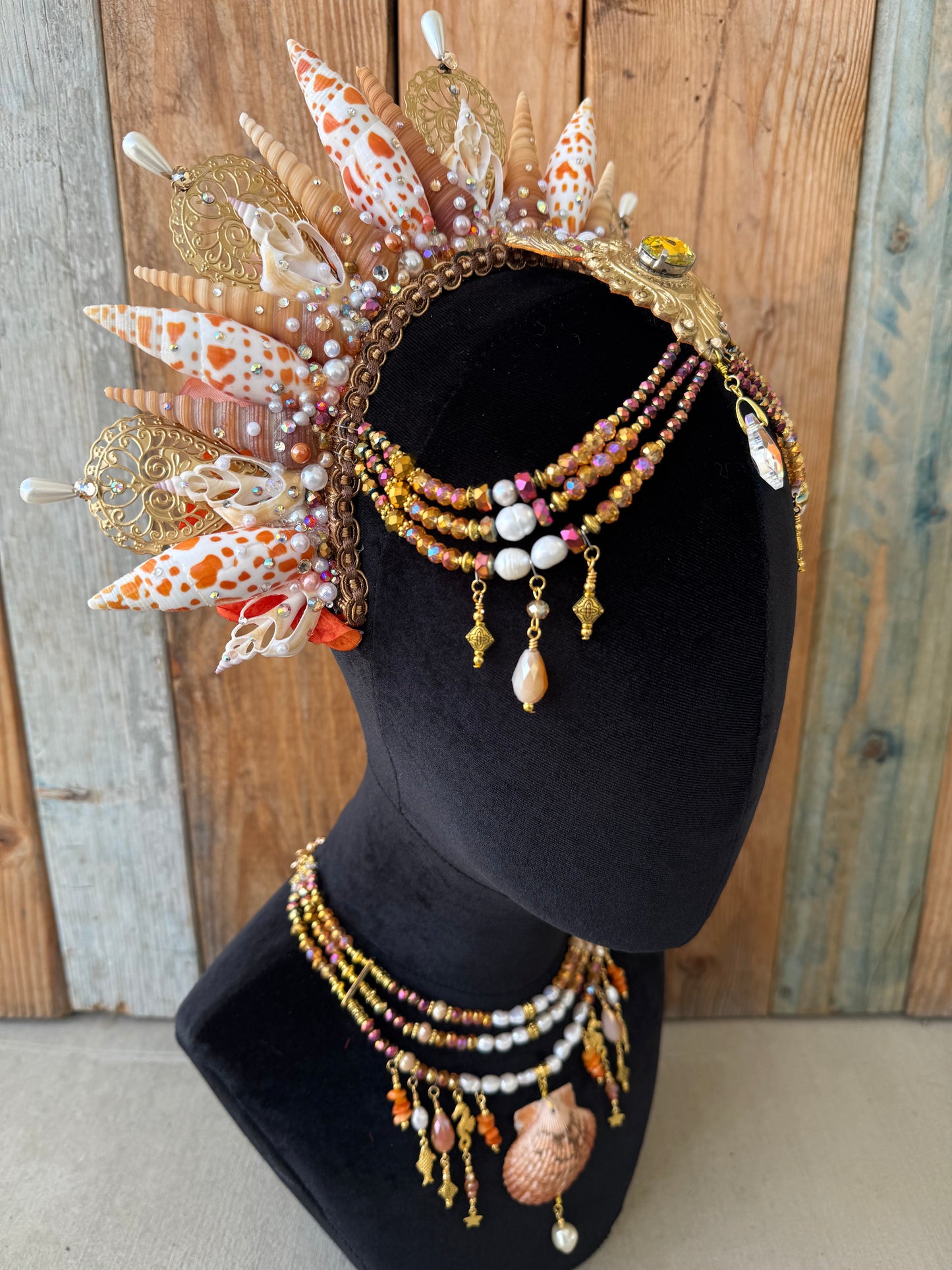 Mermaid Headpiece “Hypsypops” for Underwater Ise