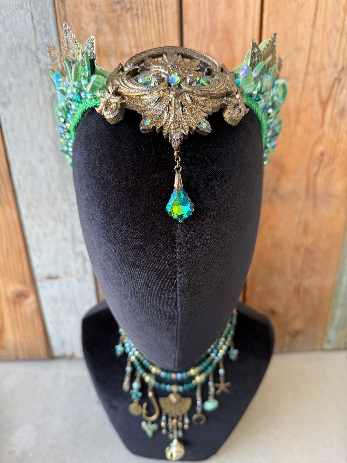 Mermaid Headpiece “Mikadoi” for Underwater Use