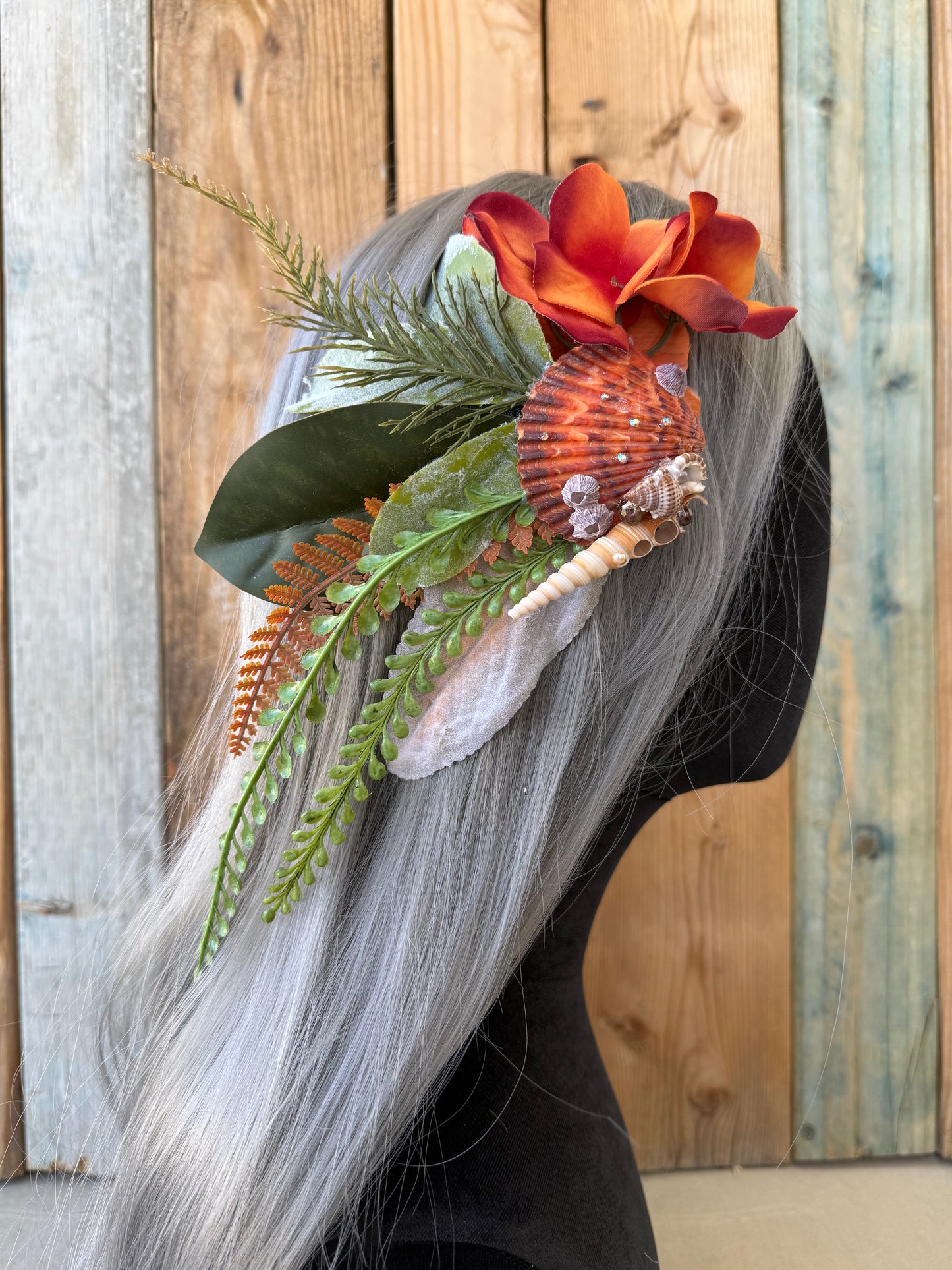 Mermaid Hairpiece Natural 3