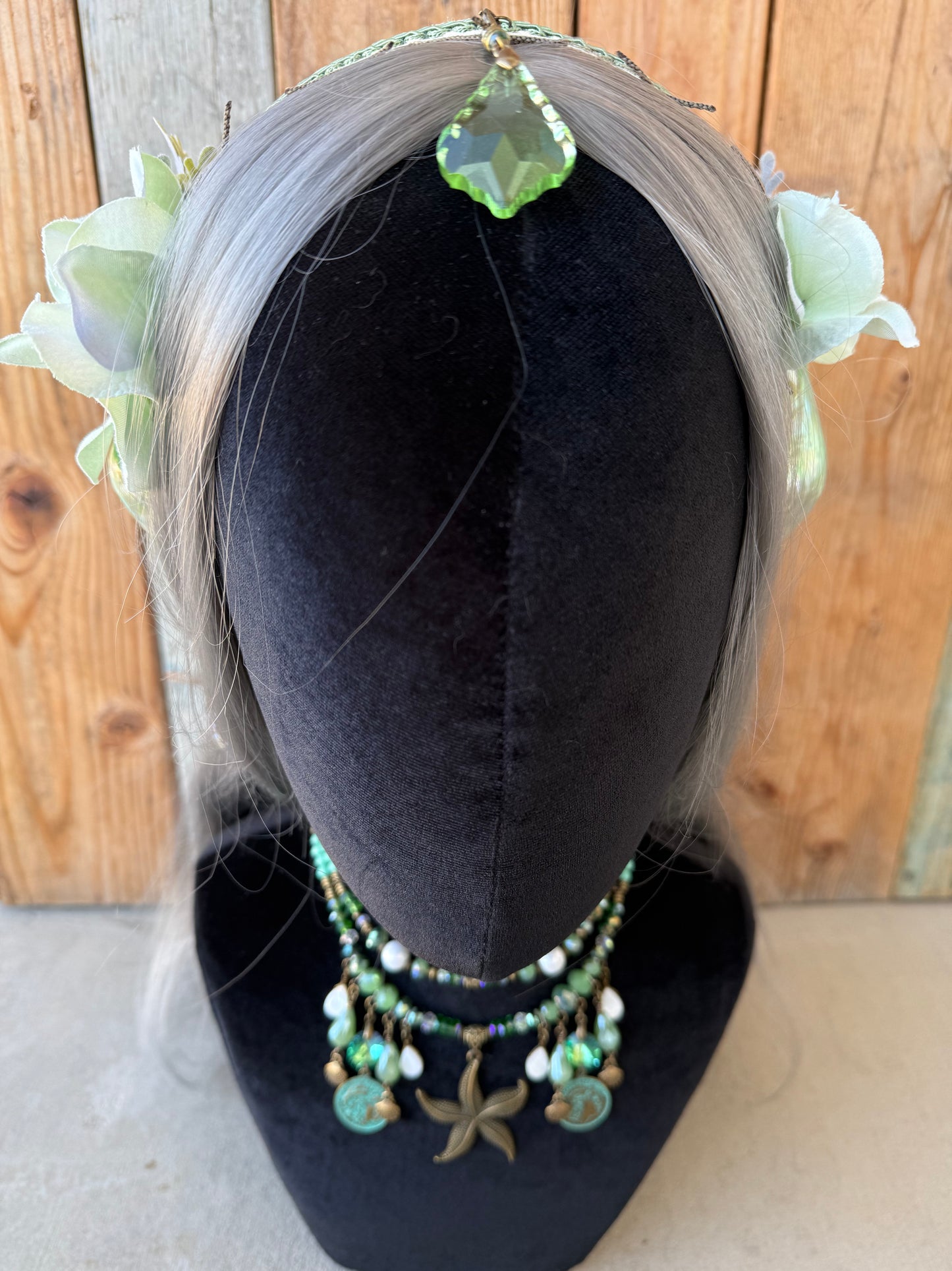 Mermaid Headpiece “Immeral” for Underwater Use