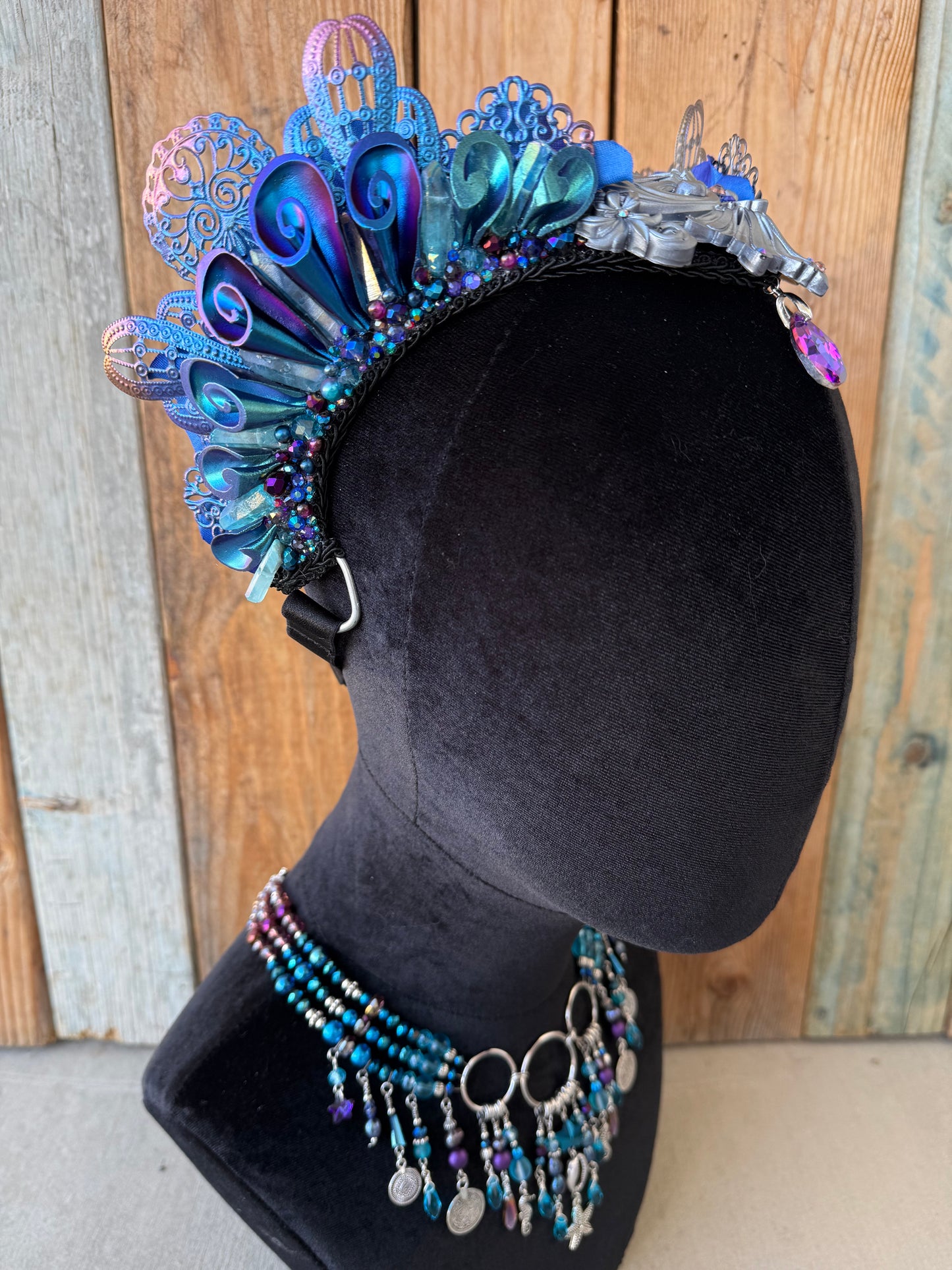 Mermaid Headpiece “Bluegill” for Underwater Use