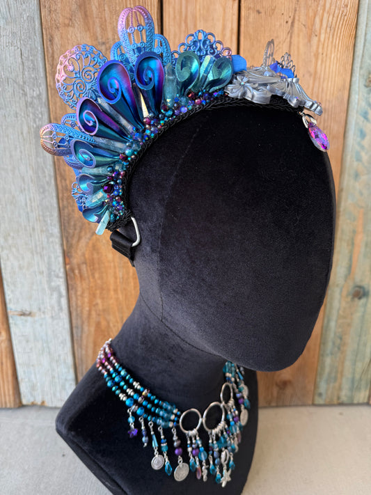 Mermaid Headpiece “Bluegill” for Underwater Use