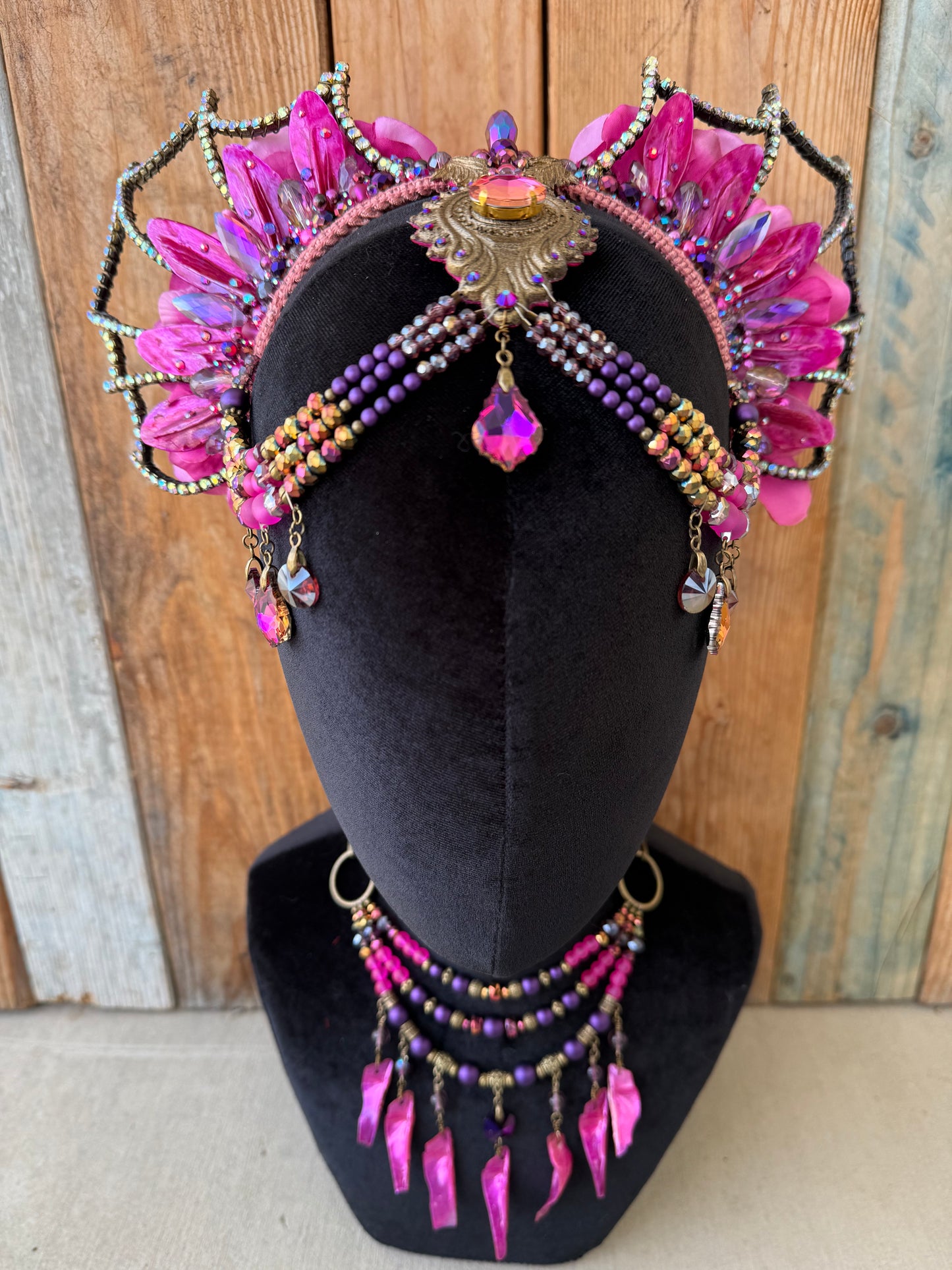 Mermaid Headpiece “Anemone” for Underwater Use