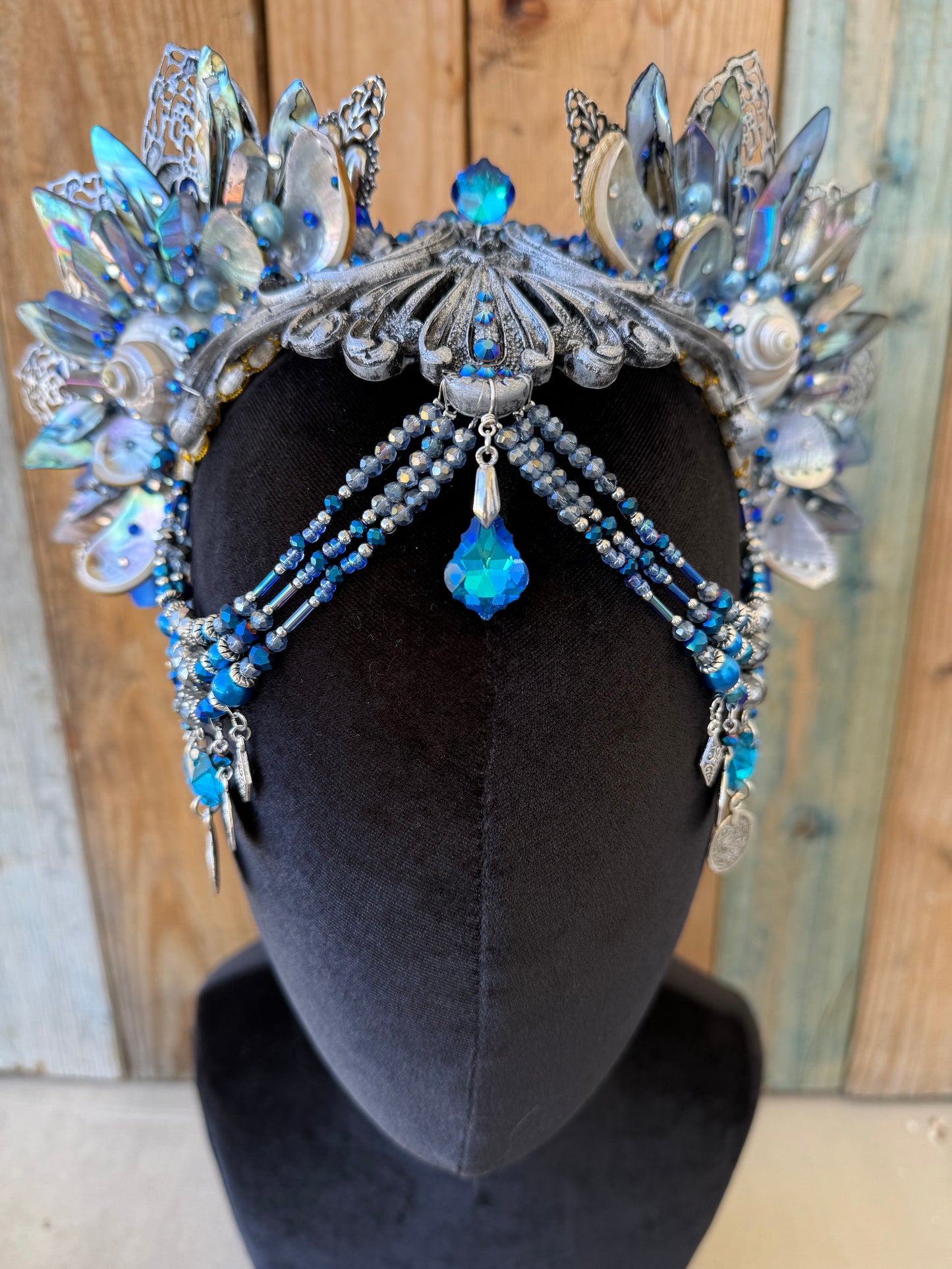 MTO Mermaid Crown Headpiece “Makaira” for Underwater Use