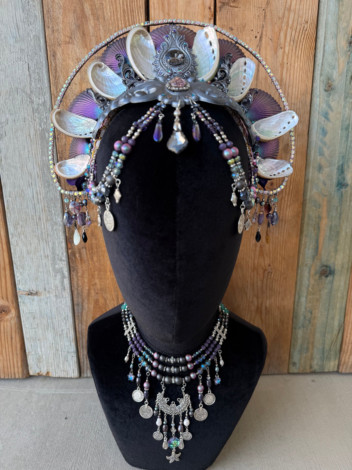 Mermaid Halo Headpiece “scylla” for Underwater Use