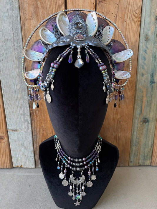 Mermaid Halo Headpiece “scylla” for Underwater Use
