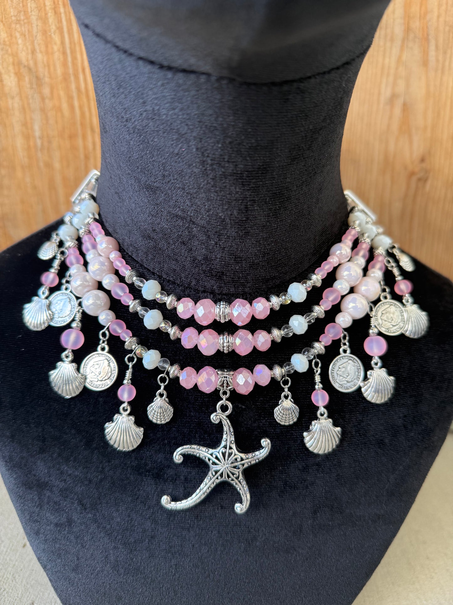 Mermaid Crown Headpiece “Pleurotaenia” for Underwater Use