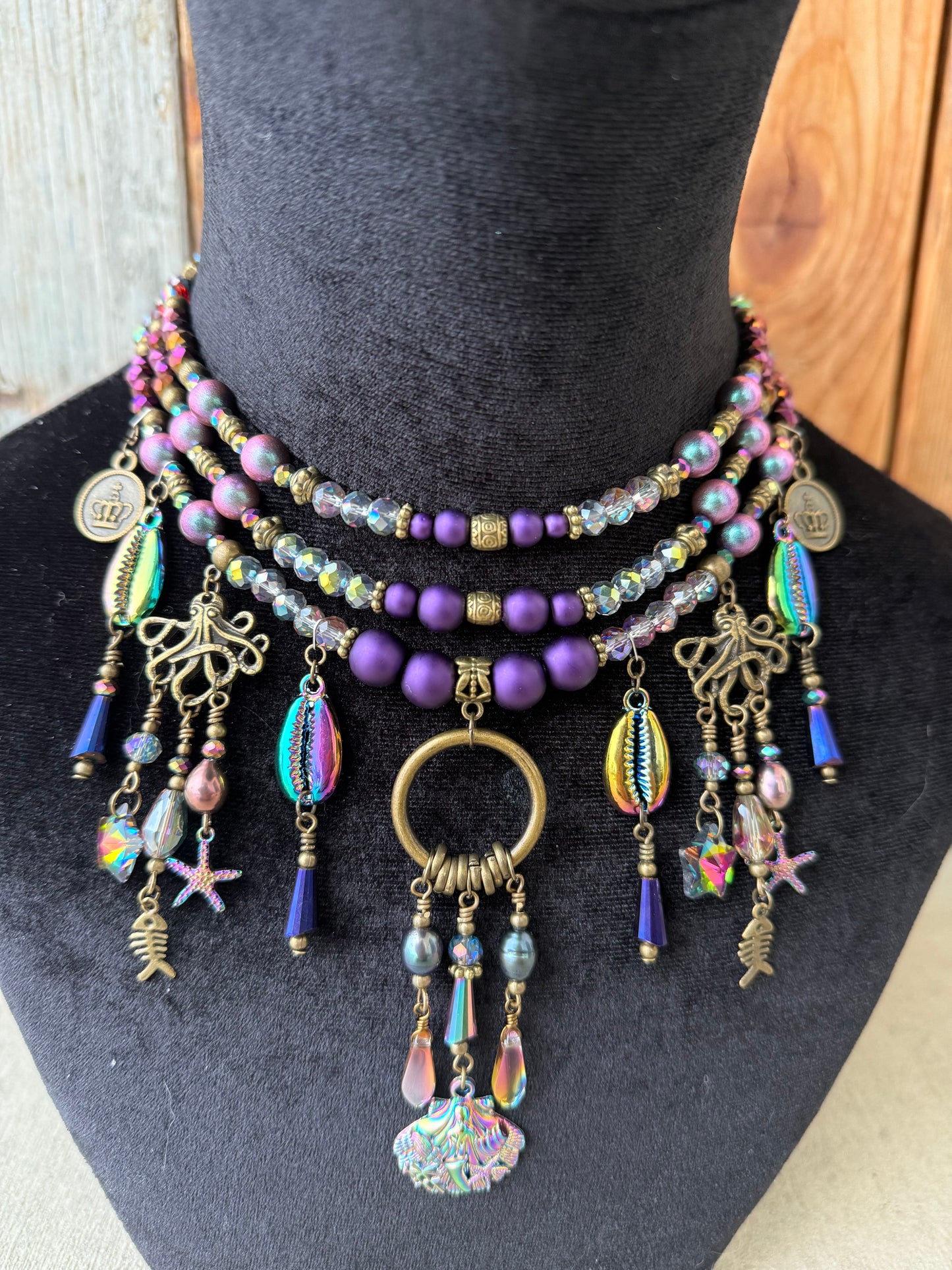 Mermaid Headpiece “Anthias” for Underwater Use