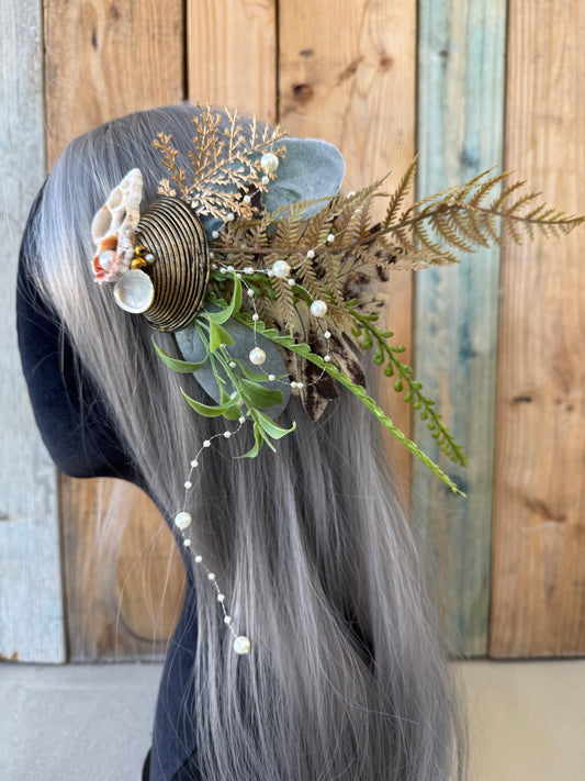 Mermaid Hairpiece Metallic 4