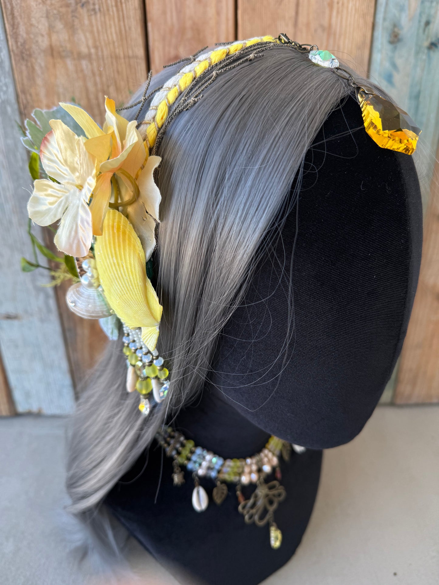 Mermaid Headpiece “Gourami” For Underwater Use