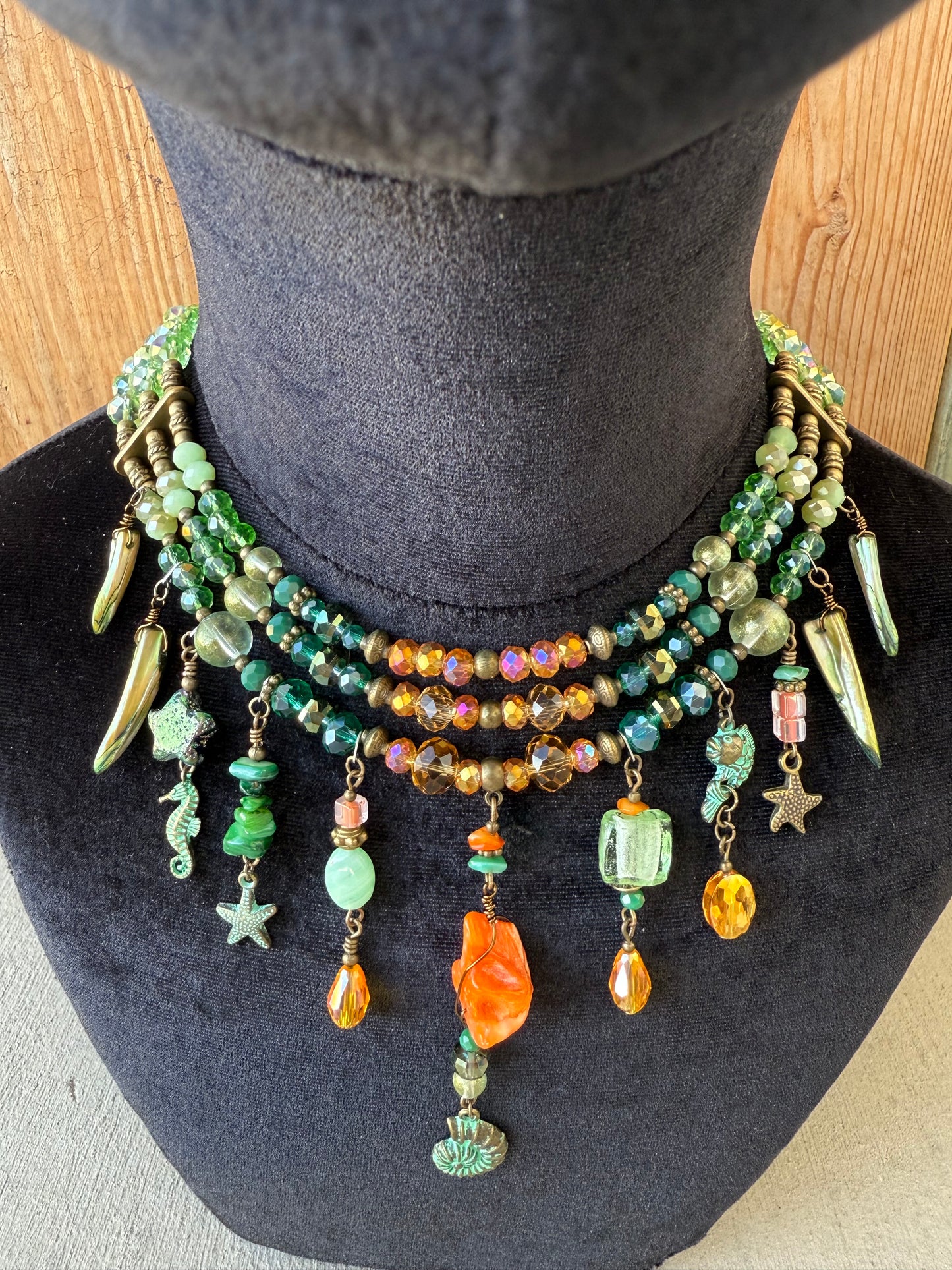 Mermaid Headpiece “Naccarii” for Underwater Use