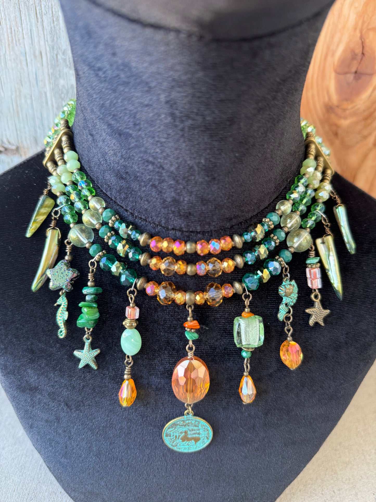 Mermaid Headpiece “Naccarii” for Underwater Use