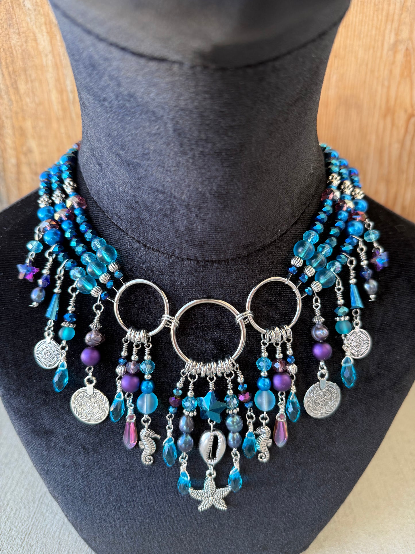 Mermaid Headpiece “Bluegill” for Underwater Use