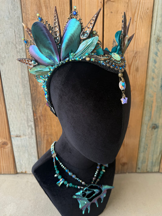Mermaid Headpiece “Lacus” for Underwater use