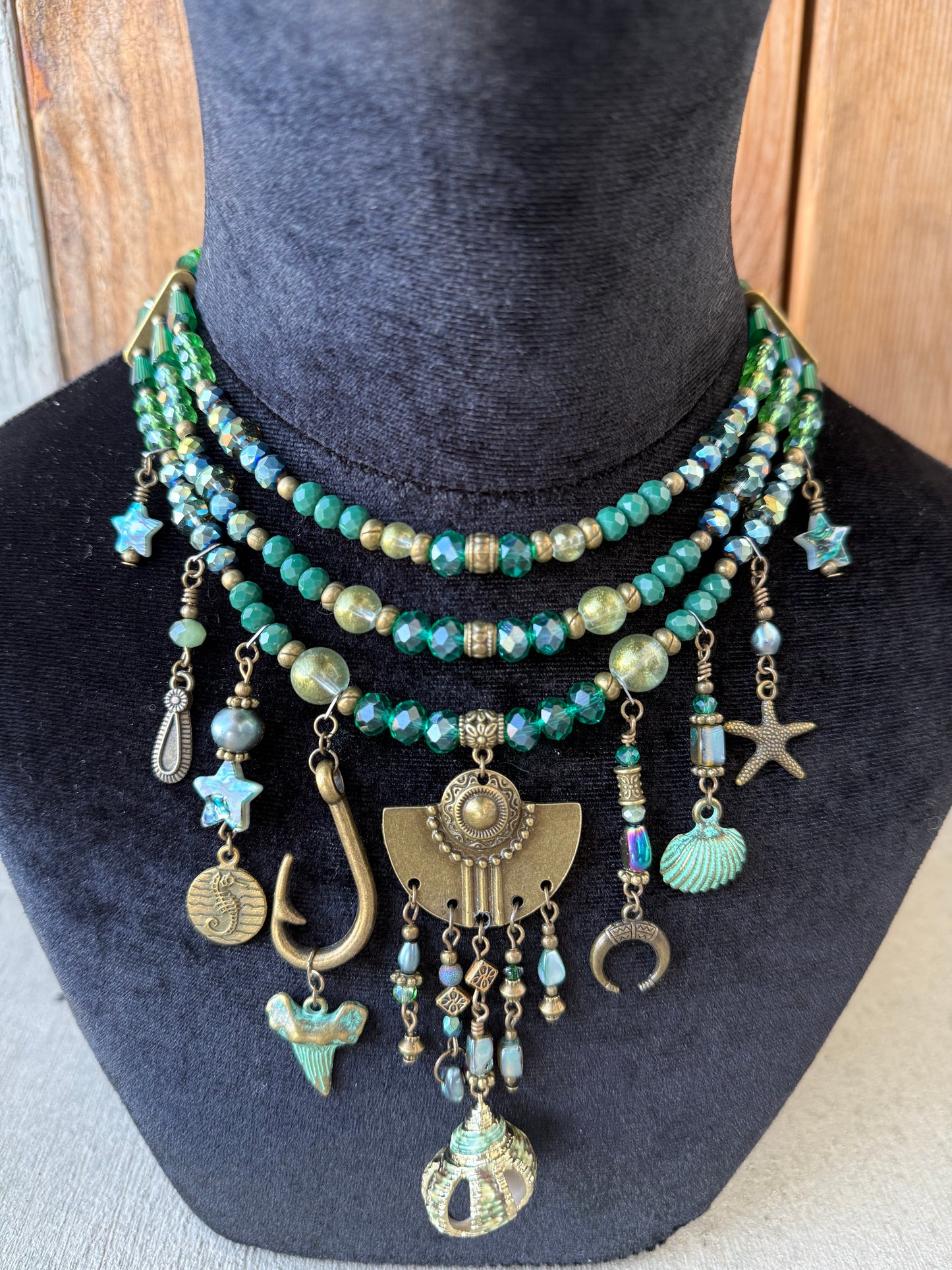 Mermaid Headpiece “Mikadoi” for Underwater Use