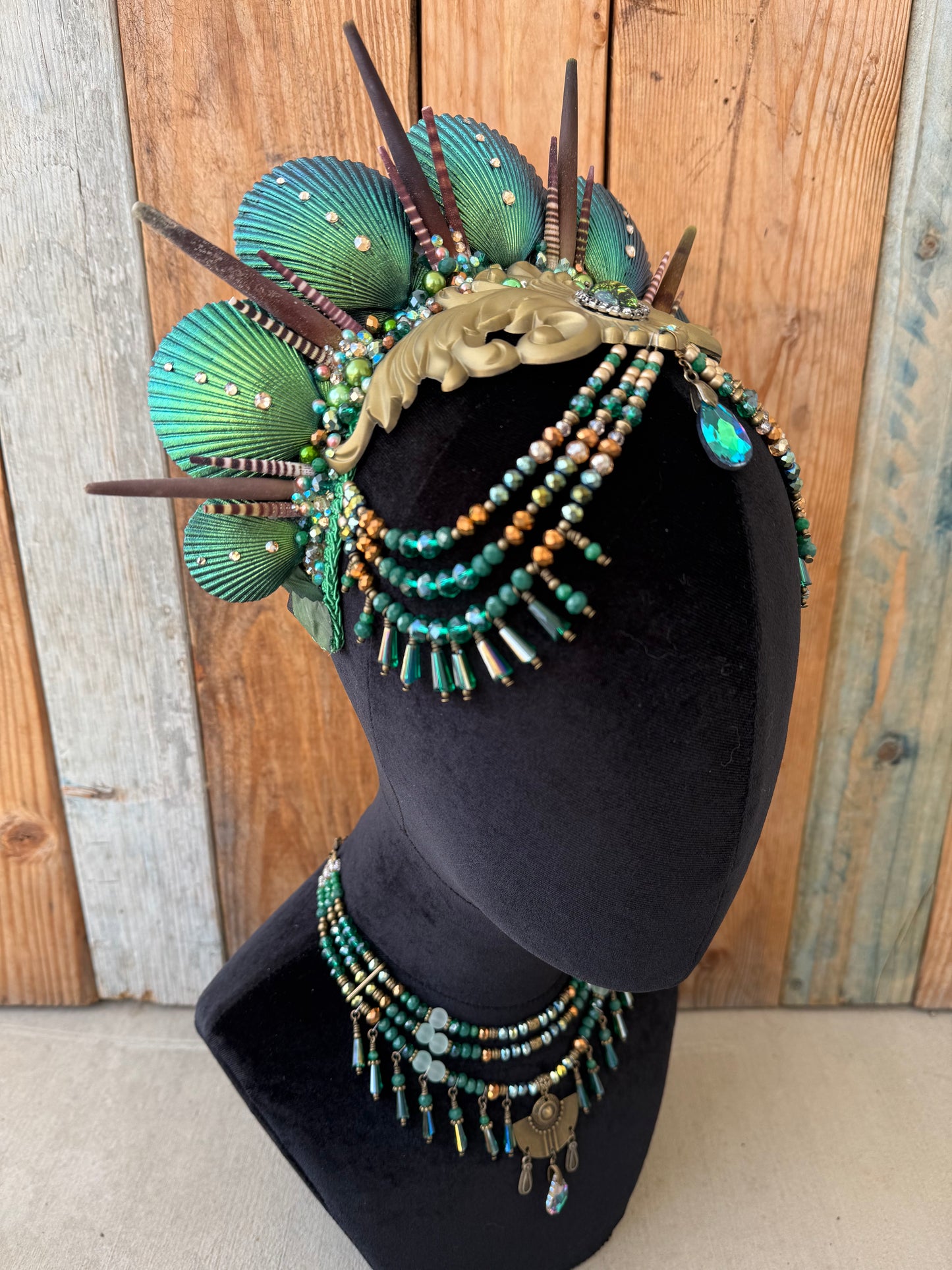 Mermaid Headpiece “Tetrazona” for Underwater Use