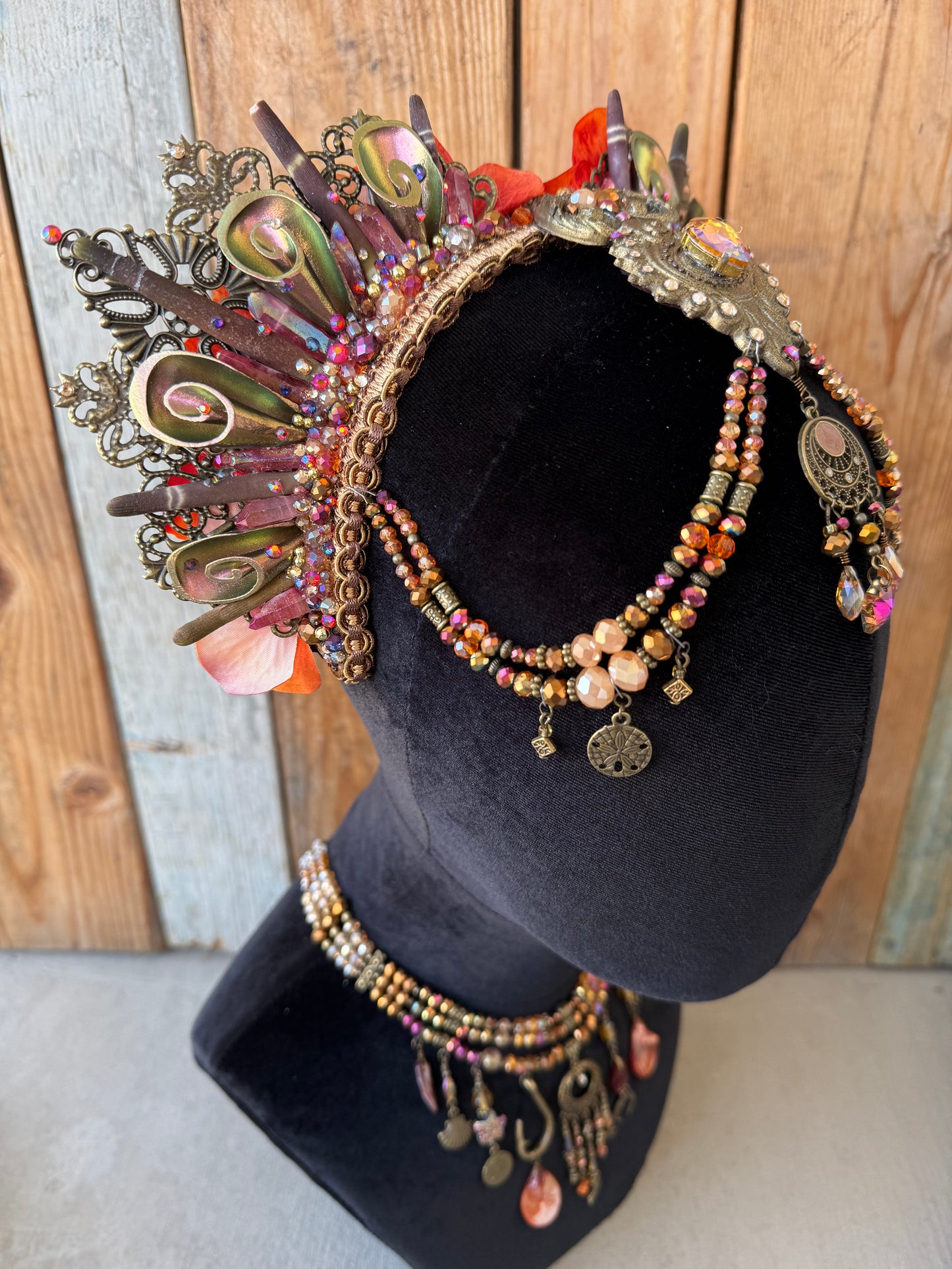 Mermaid Headpiece “Takifugu” for Underwater Use