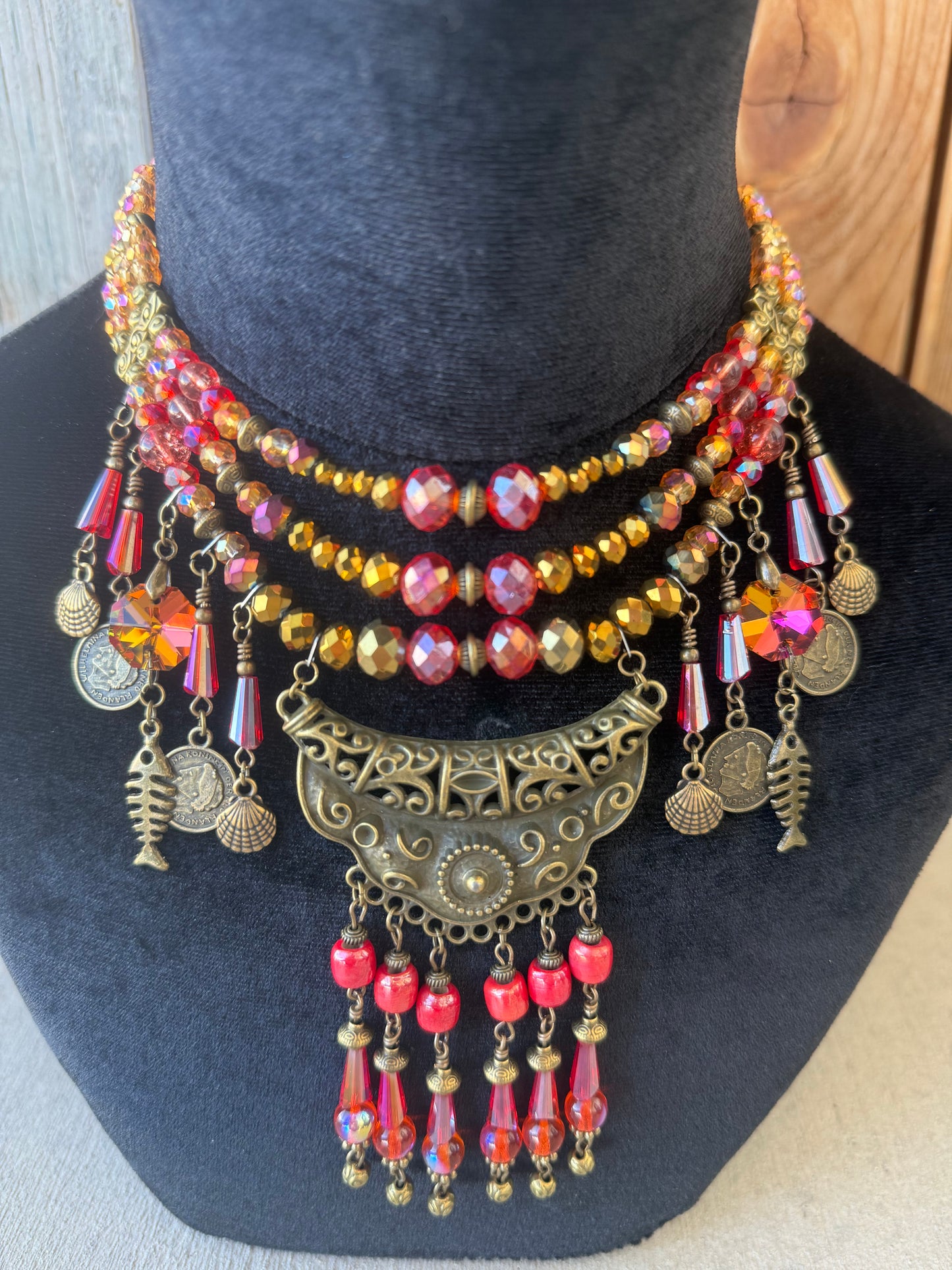 Mermaid Crown Headpiece “Firile” for Underwater Use