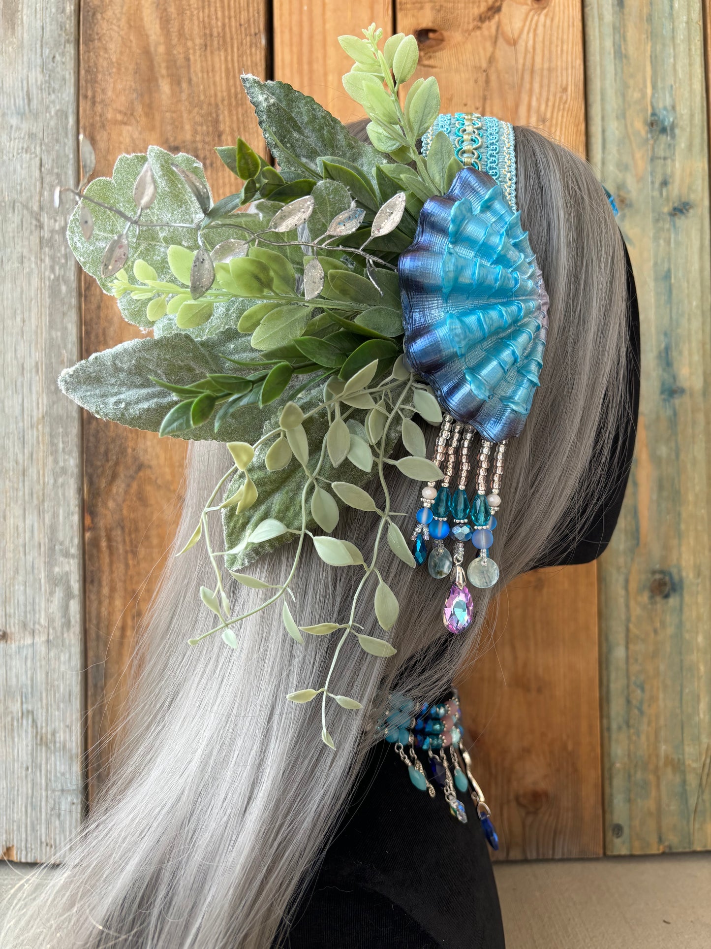 Mermaid Headpiece “Fraz” for Underwater Use