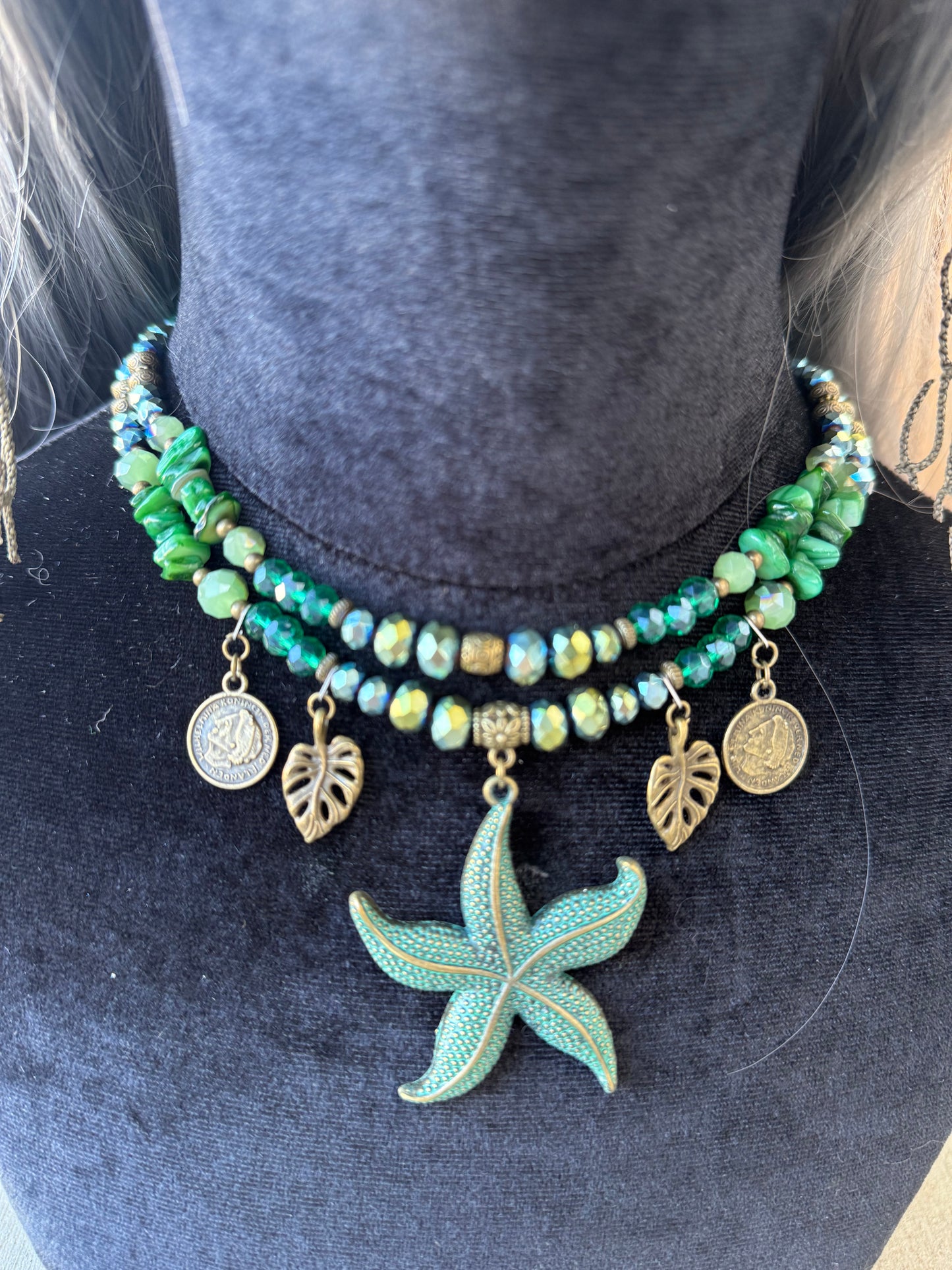 Mermaid Headpiece “Quarion” for Underwater Use