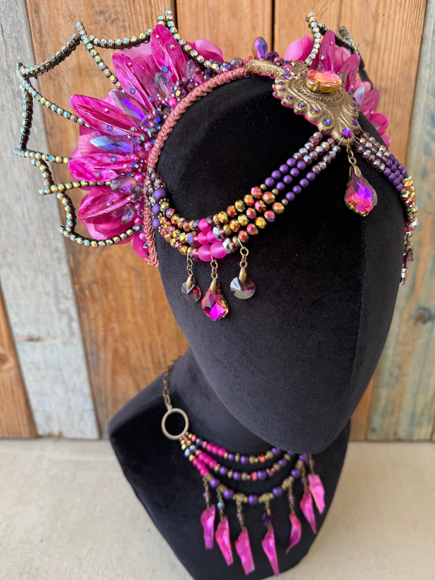 Mermaid Headpiece “Anemone” for Underwater Use