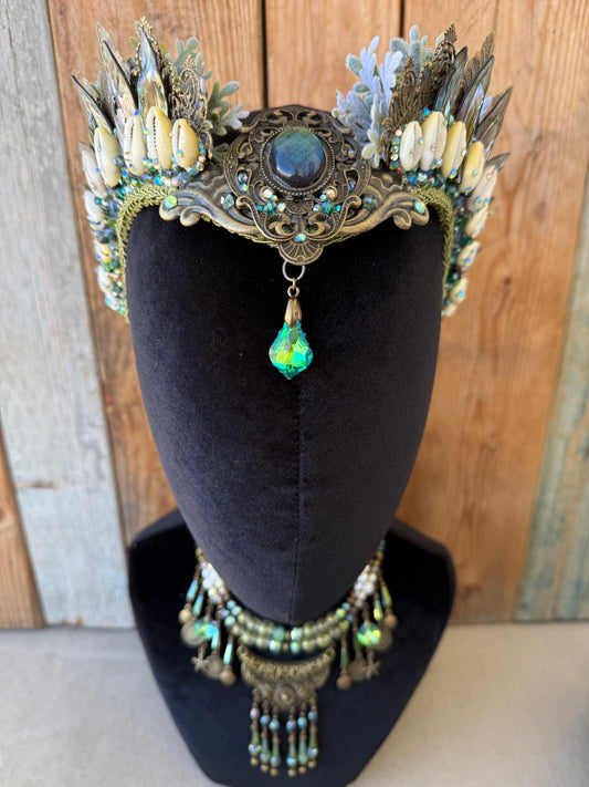 Mermaid Crown Headpiece “Amphiprion” for Underwater Use