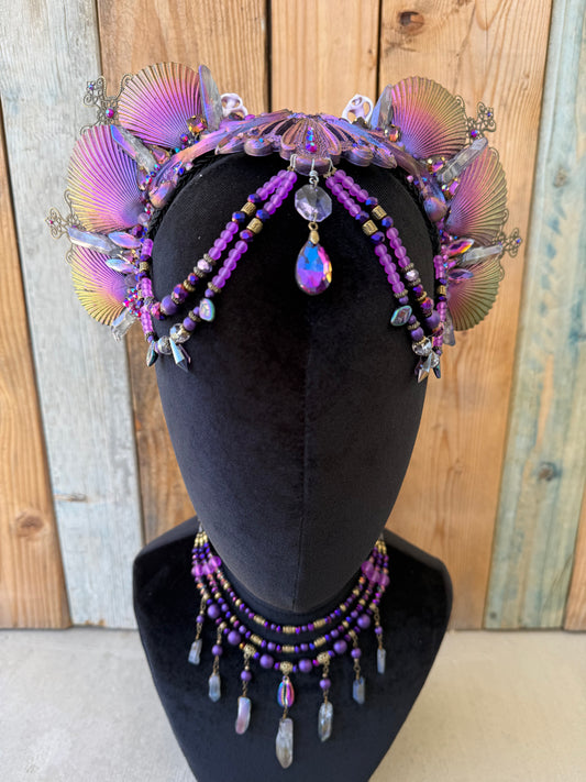 Mermaid Headpiece “Prisma” For Underwater Use