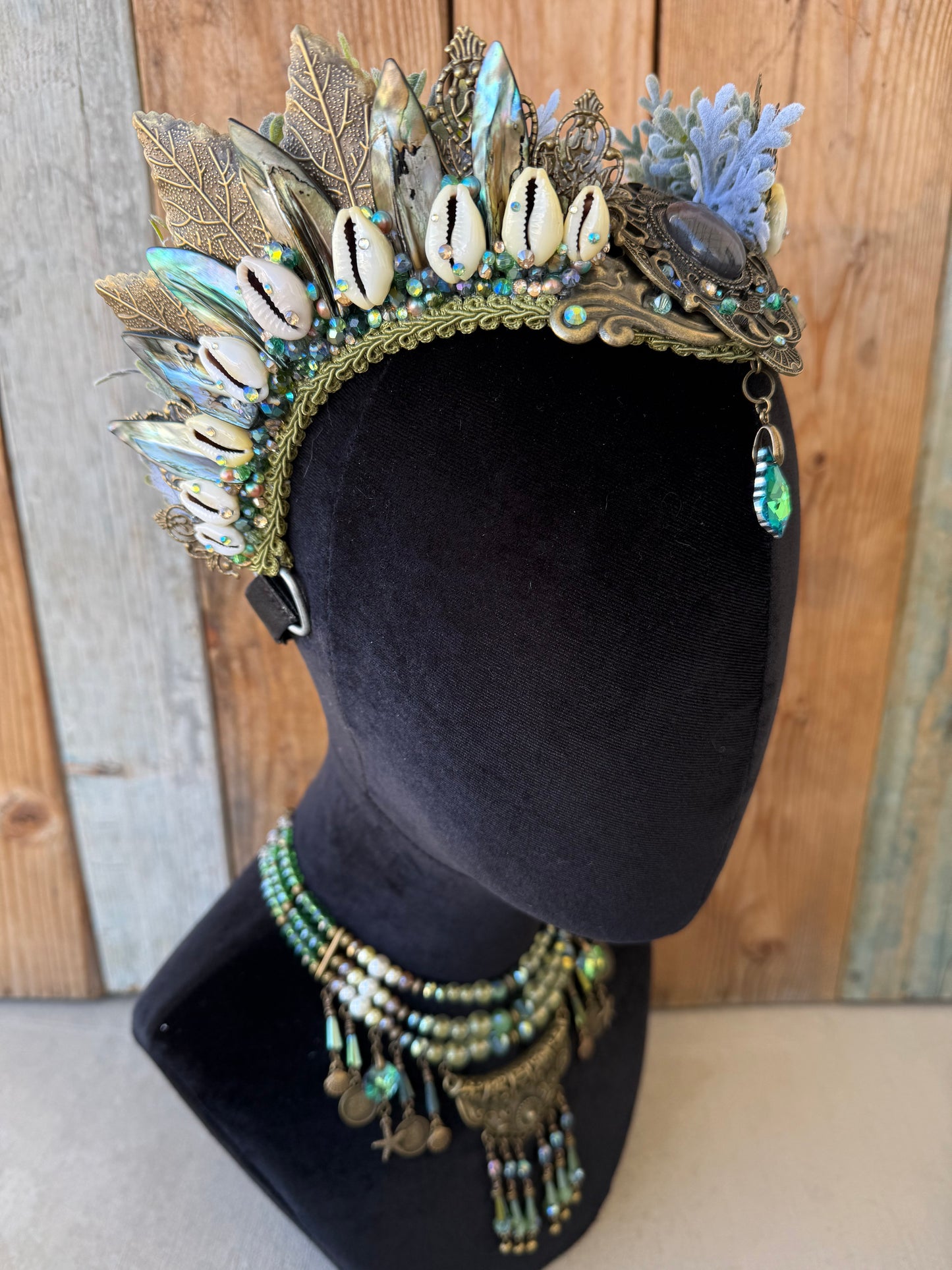 Mermaid Crown Headpiece “Amphiprion” for Underwater Use