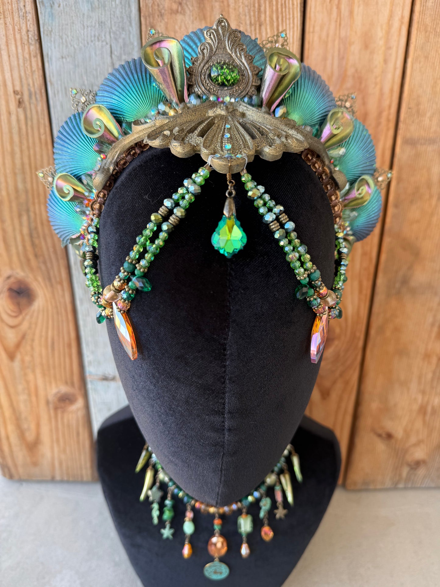Mermaid Headpiece “Naccarii” for Underwater Use