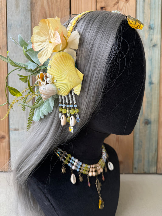Mermaid Headpiece “Gourami” For Underwater Use