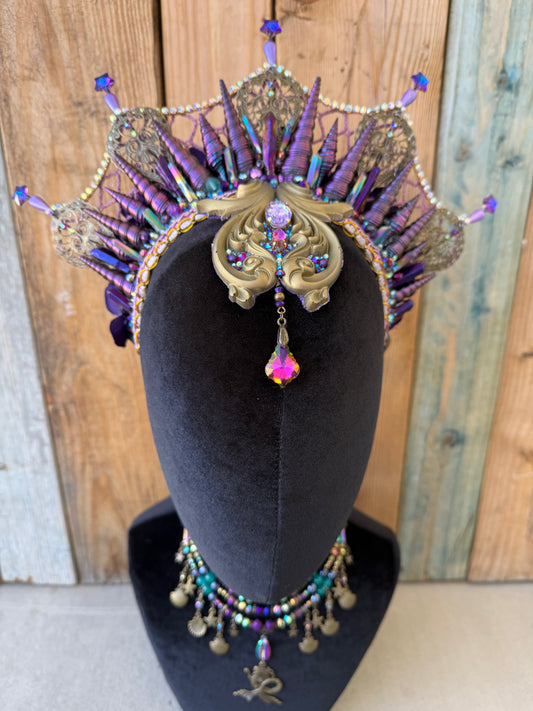 Mermaid Headpiece “Katrana” for Underwater Use