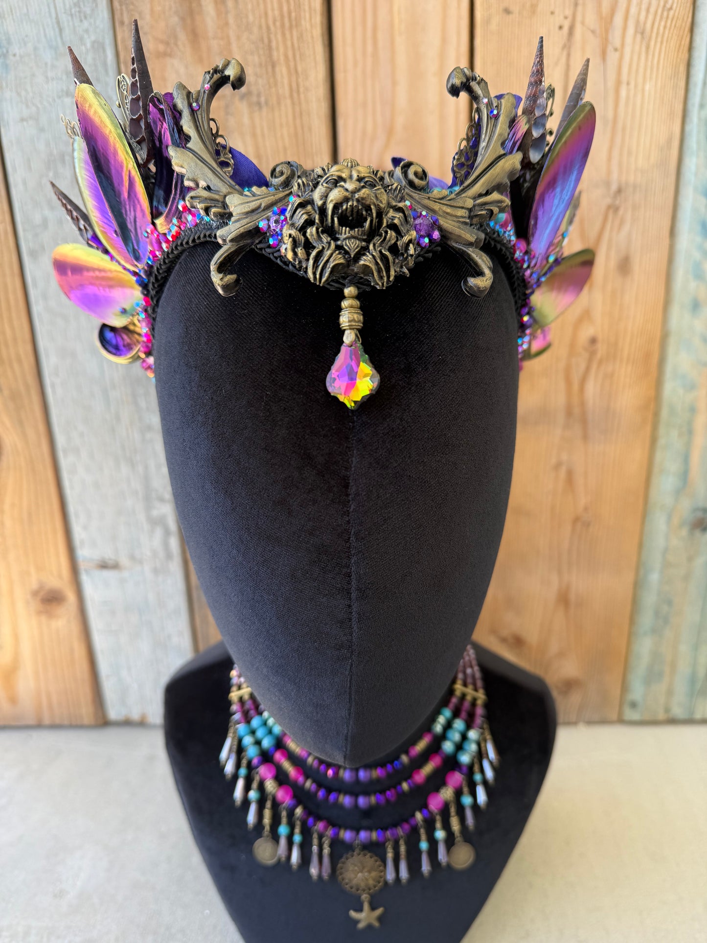 Mermaid Headpiece “Pristella” For Underwater Use