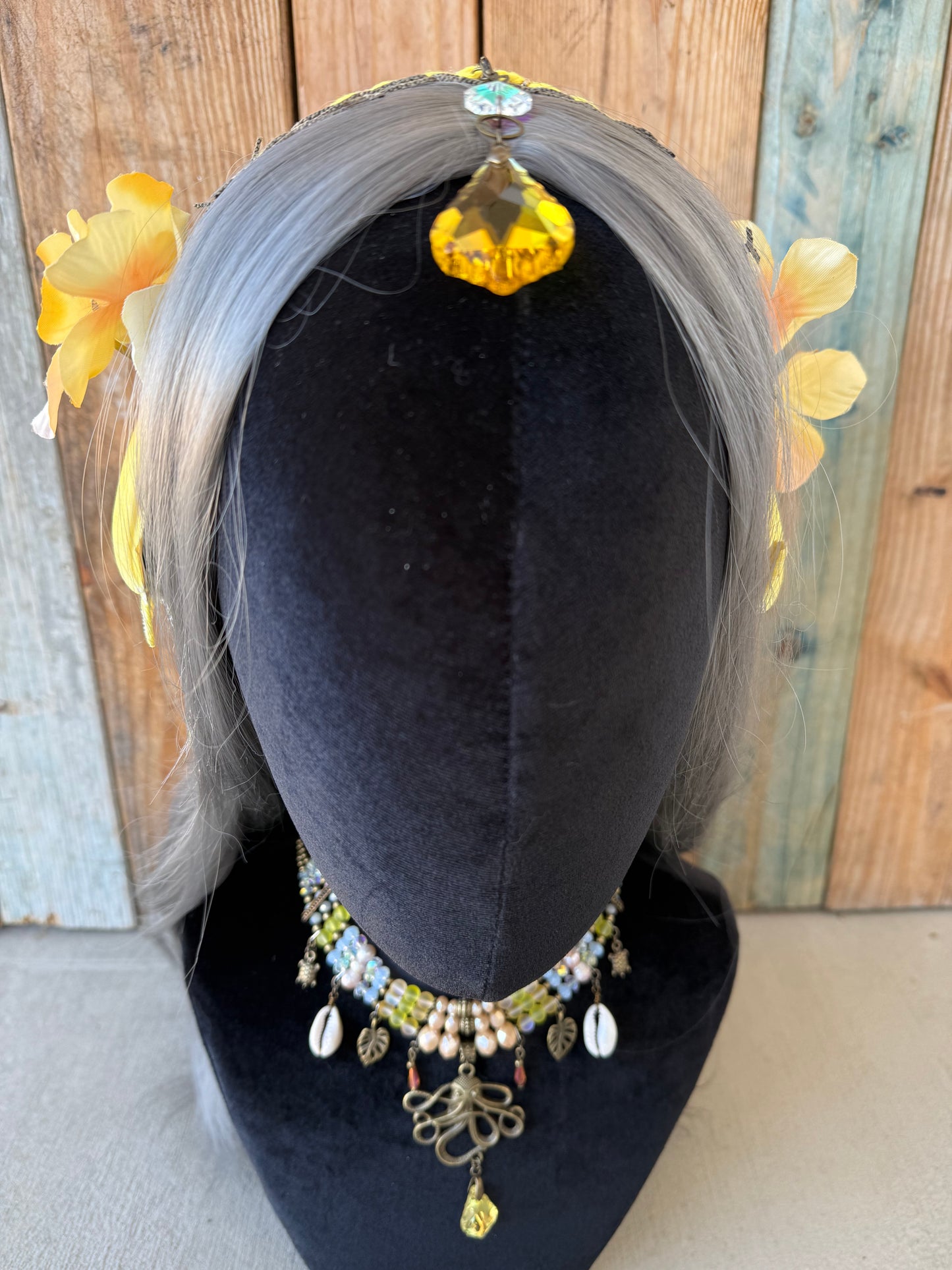 Mermaid Headpiece “Gourami” For Underwater Use