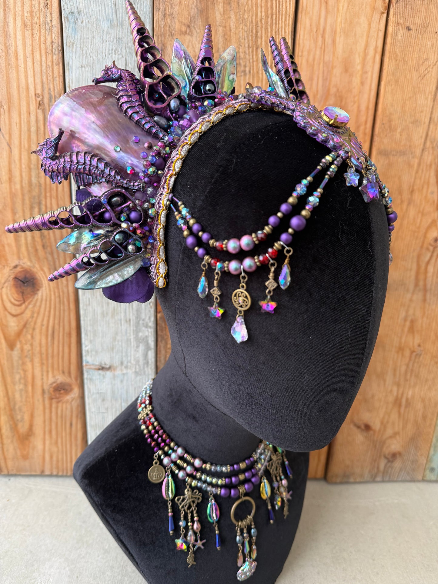 Mermaid Headpiece “Anthias” for Underwater Use